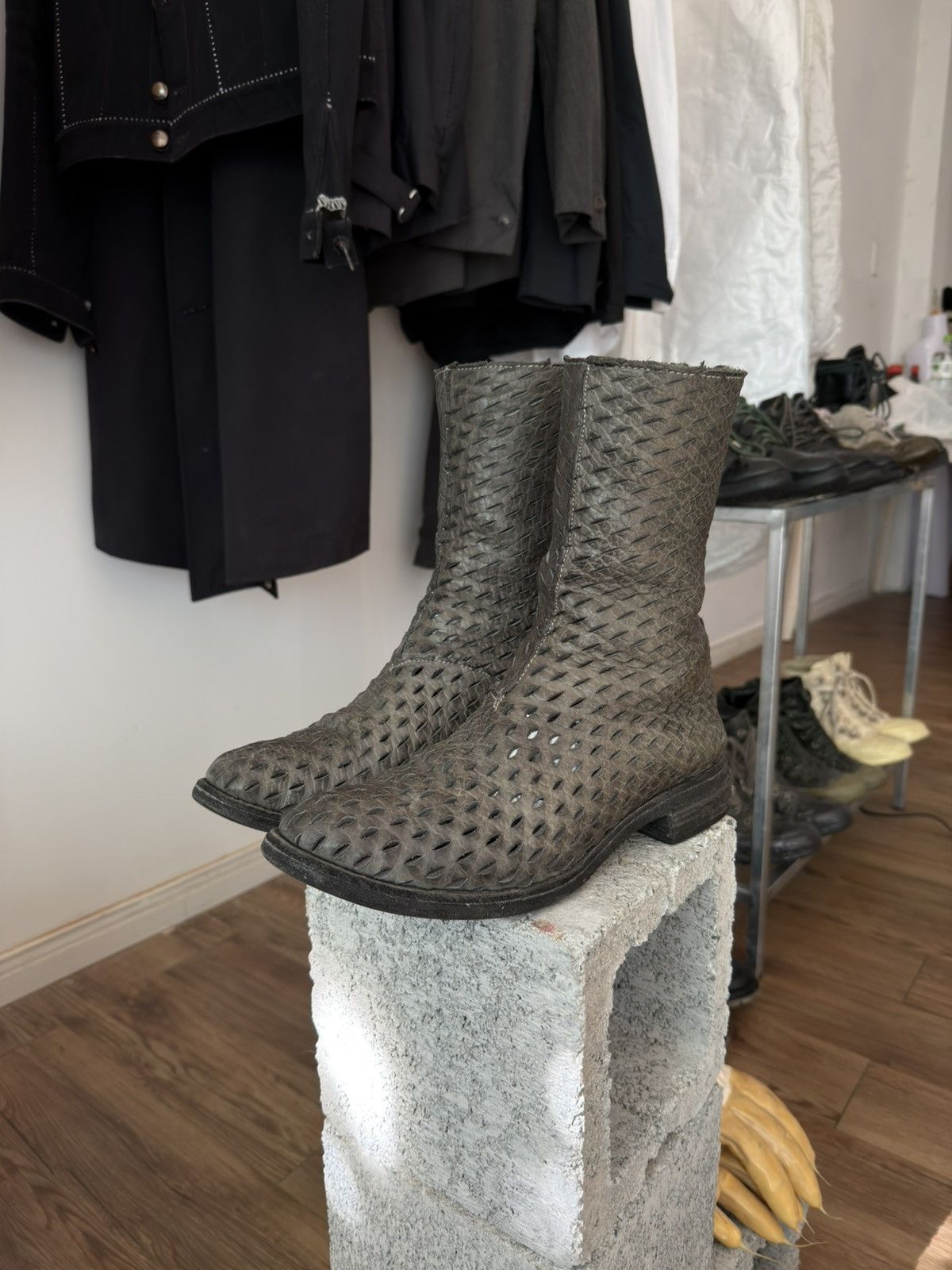 Carol Christian Poell Carol Christian Poell O.D Laser Cut Tornado Boots Size US 9 / EU 42 - 3 Thumbnail