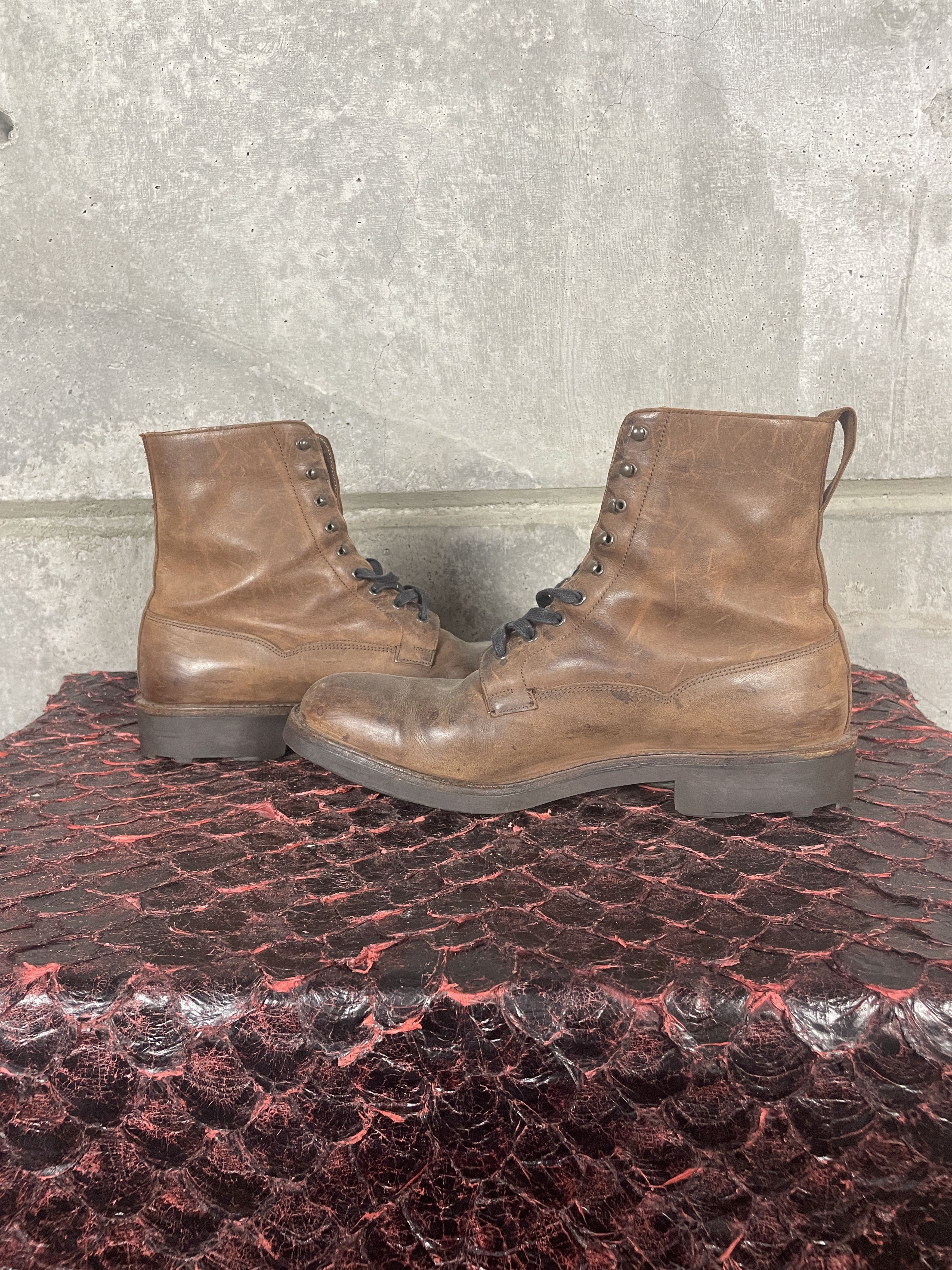 Crockett & Jones Holland & Holland Crockett & Jones Leather Boots Size US 9 / EU 42 - 4 Thumbnail