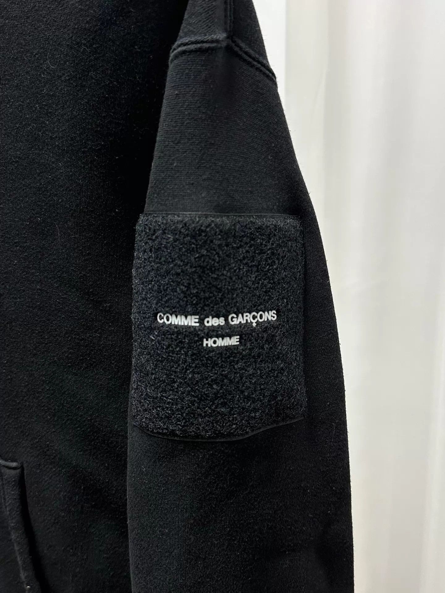 Comme des Garcons Comme des Garçons Homme Color Blocked Black Hoodie L Size US L / EU 52-54 / 3 - 2 Thumbnail