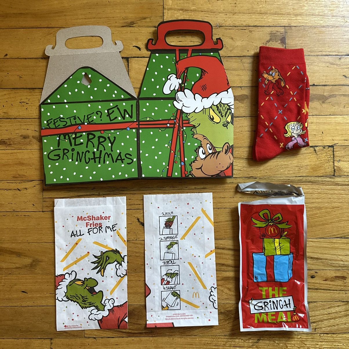 Other Mcdonalds x grinch xmas set Size ONE SIZE - 1 Thumbnail