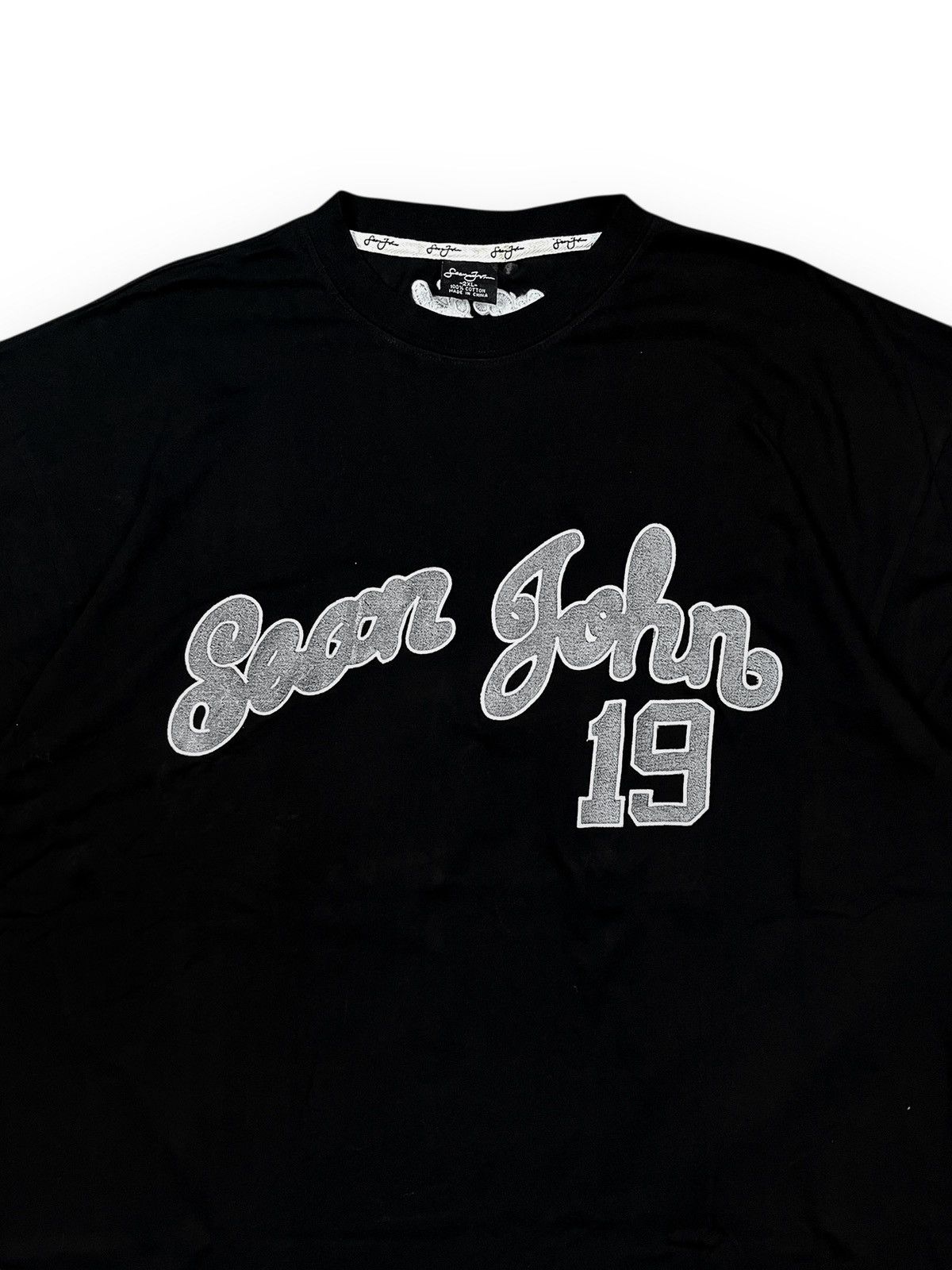 Sean John Y2K Sean John Big Embroidered Script Vintage Tee Size US XXL / EU 58 / 5 - 2 Thumbnail