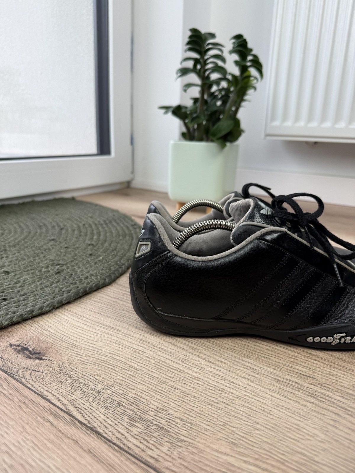 Adidas × Vintage Adidas Goodyear 00sLeather Driving Shoes Vintage Y2k Hype Size US 9.5 / EU 42-43 - 3 Thumbnail