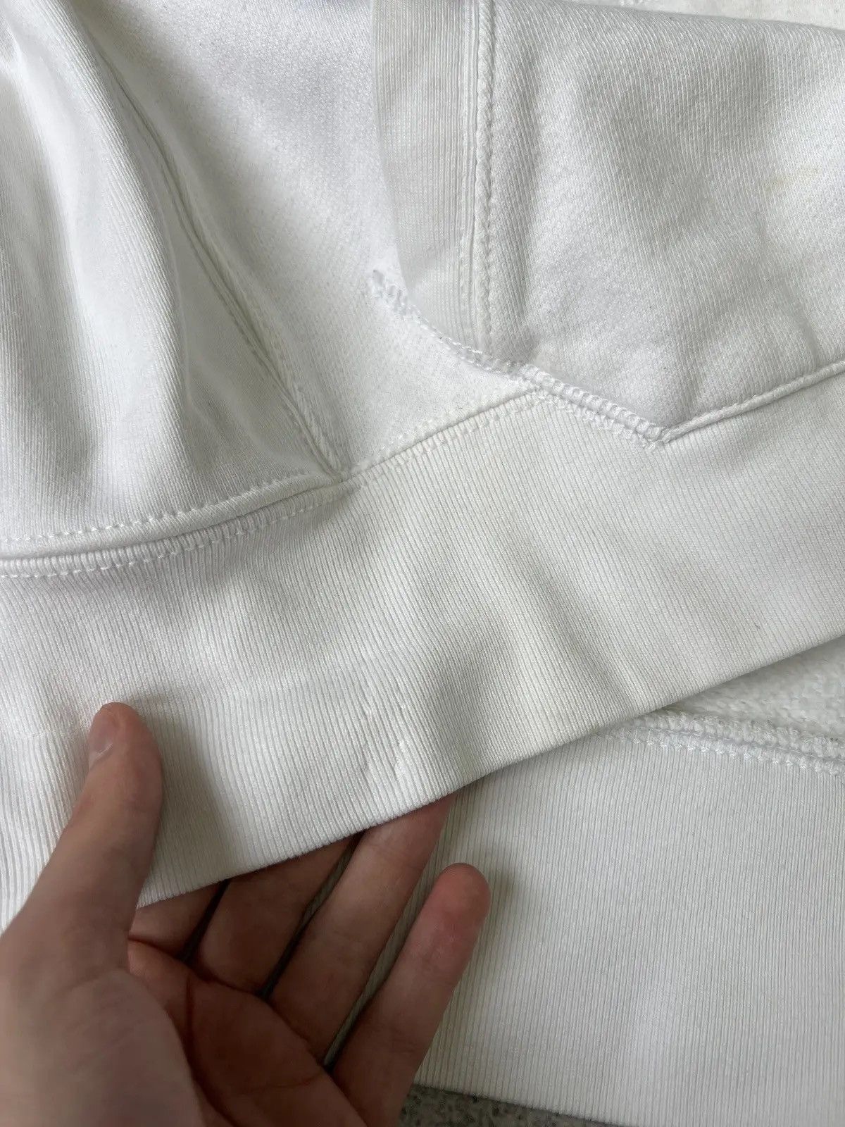 Polo Ralph Lauren × Vintage Vintage Polo Ralph Lauren PRL White Women’s Hoodie 3LXVII Size L / US 10 / IT 46 - 11 Thumbnail