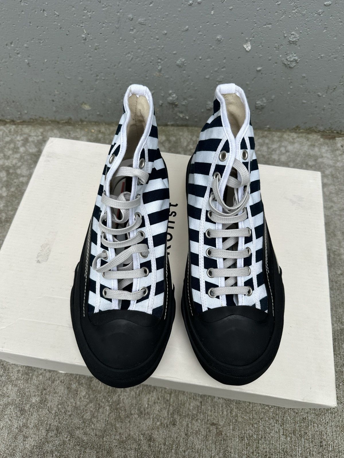 Acne Studios Bla Konst Canvas Sneaker Size US 7 / EU 40 - 6 Thumbnail