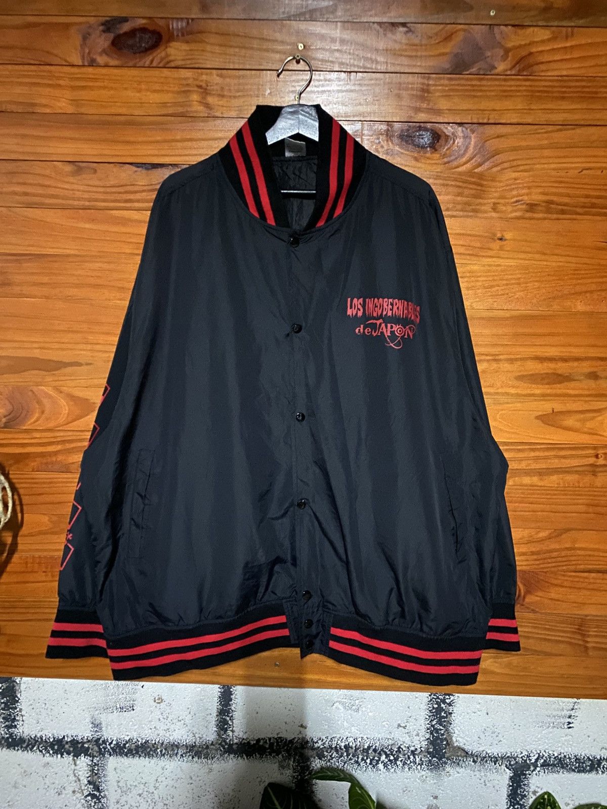 Japanese Brand Los Ingobernables de Japón NJPW Varsity – EVIL SANADA Hiromu Size US XXL / EU 58 / 5 - 3 Thumbnail
