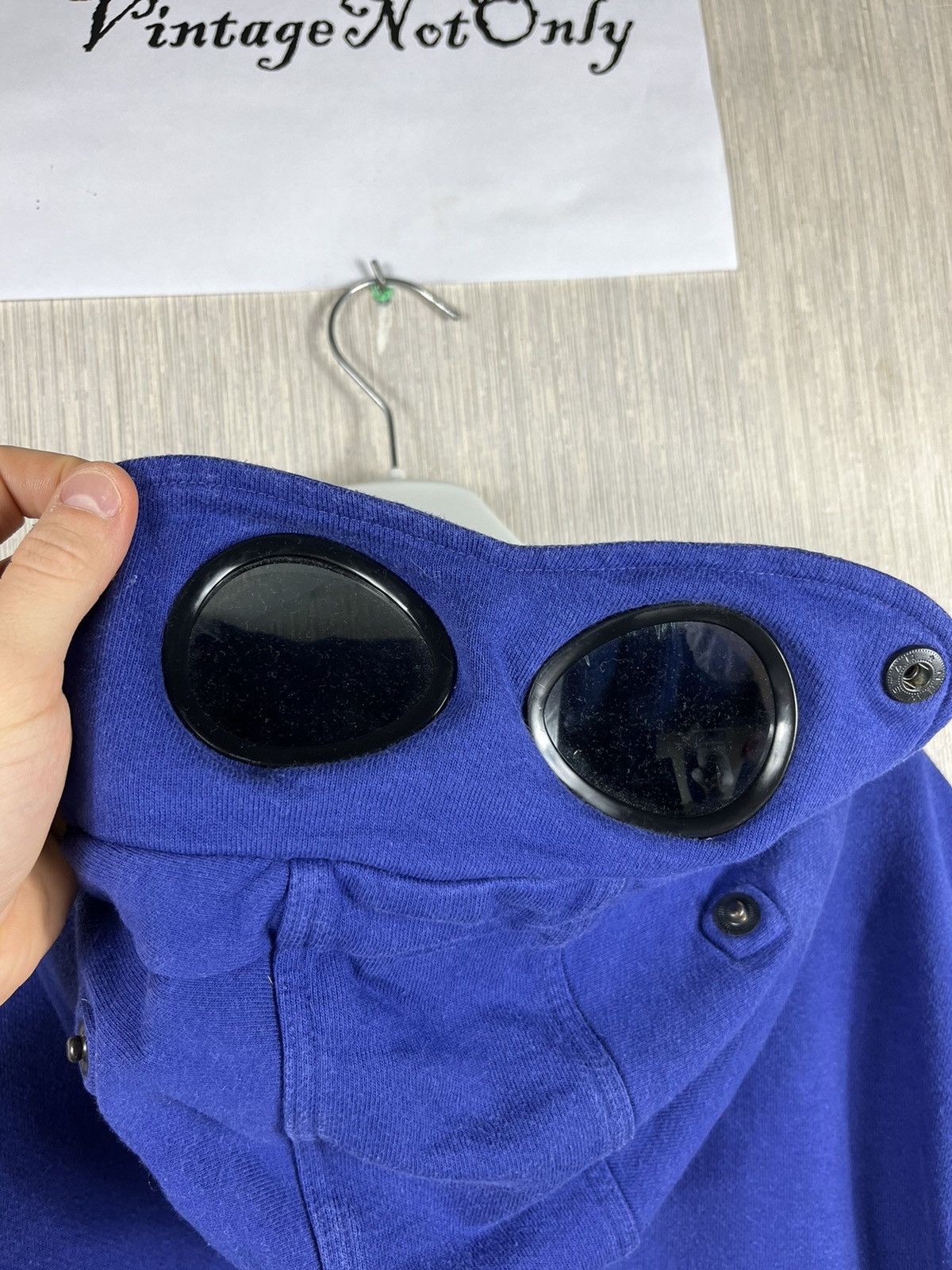 C.P. Company × Japanese Brand × Vintage Vintage C.P. Company google japan basic y2k mask zip hoodie Size US L / EU 52-54 / 3 - 25 Thumbnail