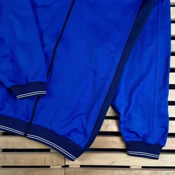 Nike × Vintage Mens Bomber Jacket Nike Vintage Size L Blue Size US L / EU 52-54 / 3 - 3 Thumbnail