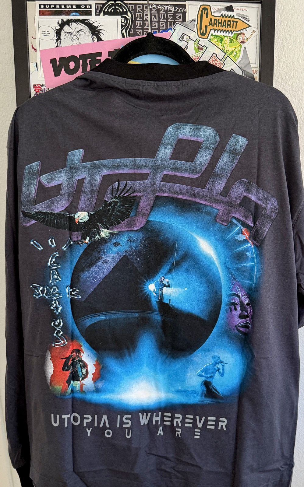 Marino Morwood Travis Scott Utopia- Egypt L/S Tee. Size US XL / EU 56 / 4 - 4 Thumbnail