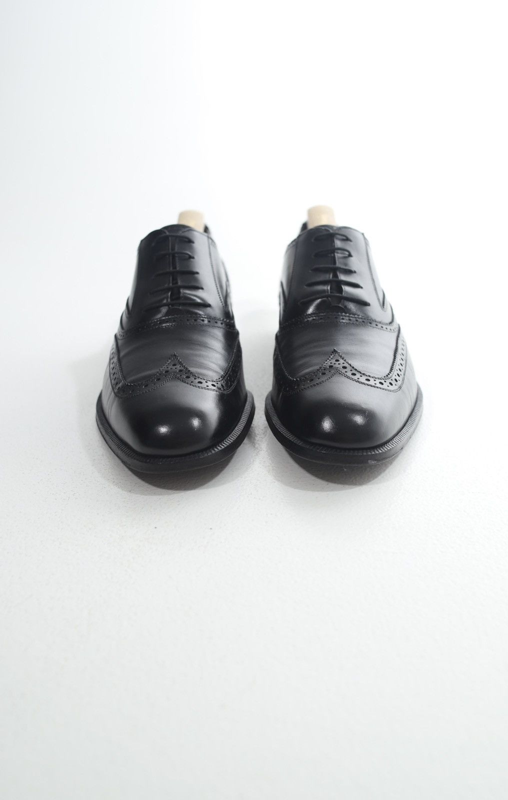 Salvatore Ferragamo SALVATORE FERRAGAMO Oxfords Leather Shoes Black Men’s Size US 10 / EU 43 - 4 Thumbnail