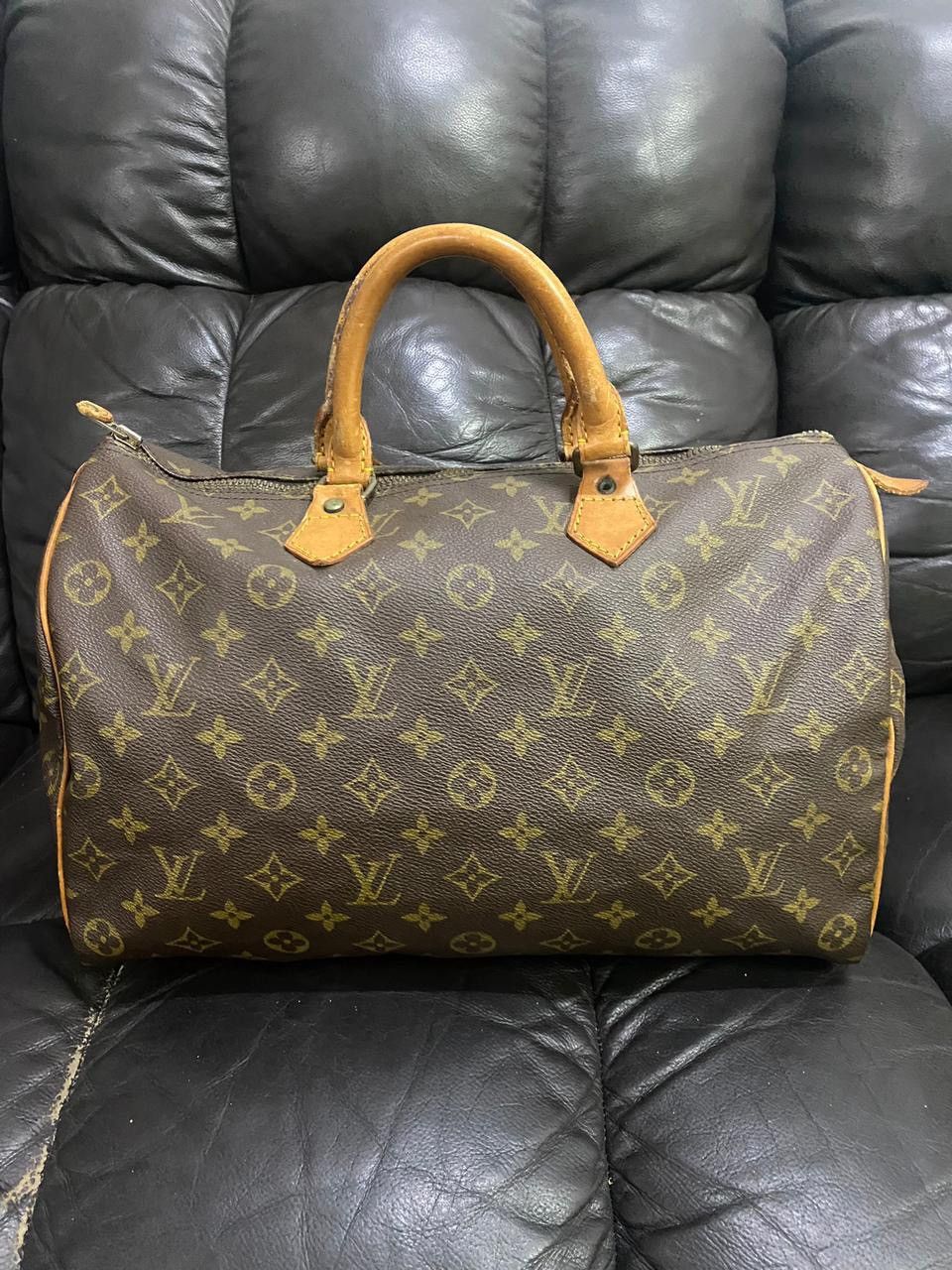 Louis Vuitton Authentic LOUIS VUITTON Speedy 35 Size ONE SIZE - 2 Thumbnail