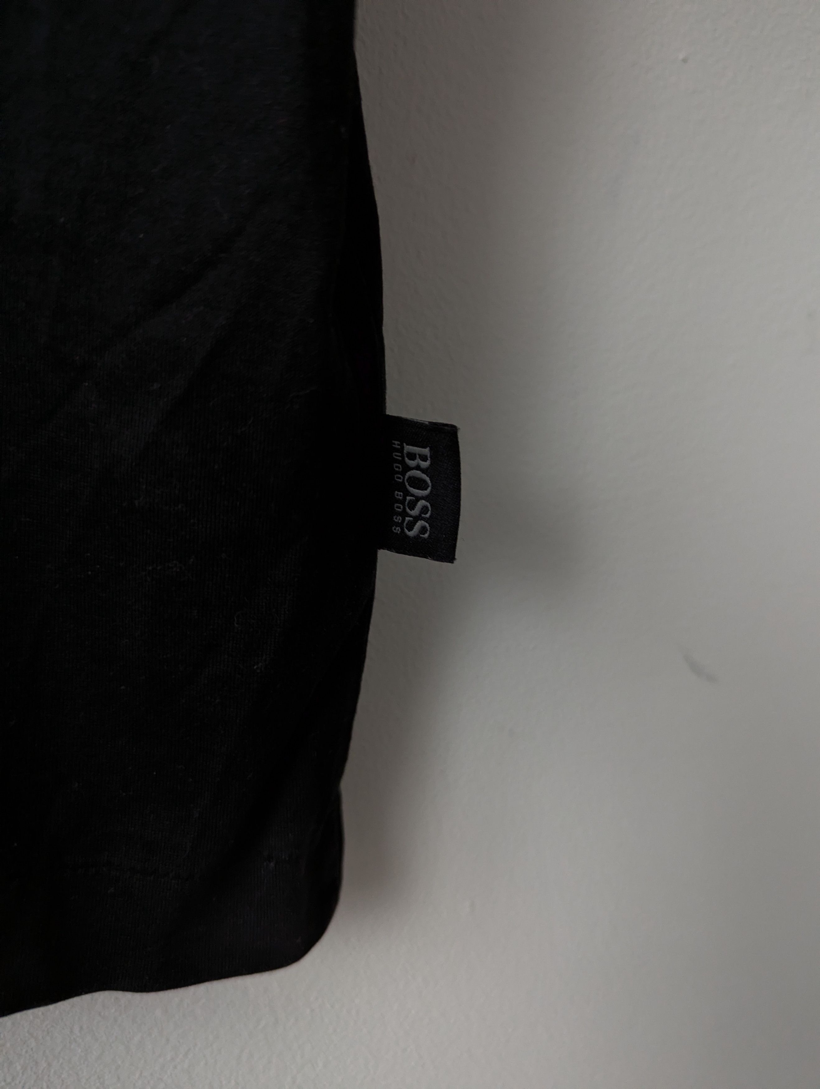 Hugo Boss BOSS Hugo Boss Black Polo Shirt Vintage Size US L / EU 52-54 / 3 - 8 Thumbnail