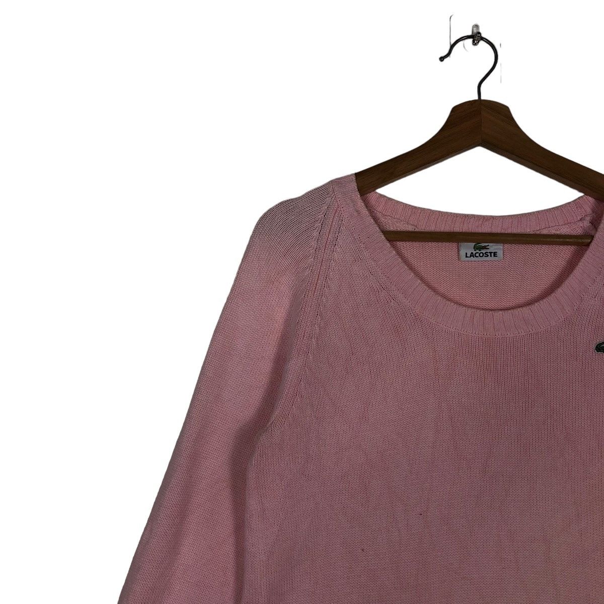 Japanese Brand 🔥90’s Vintage Knit Sweatshirt Lacoste Small Pony Size US M / EU 48-50 / 2 - 6 Thumbnail
