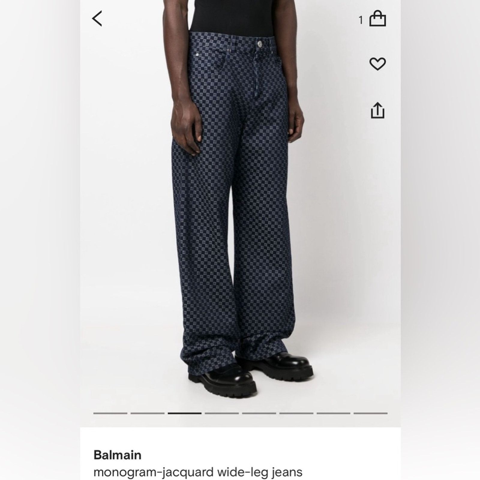 Balmain Balmain Jeans Size US 32 / EU 48 - 1 Thumbnail
