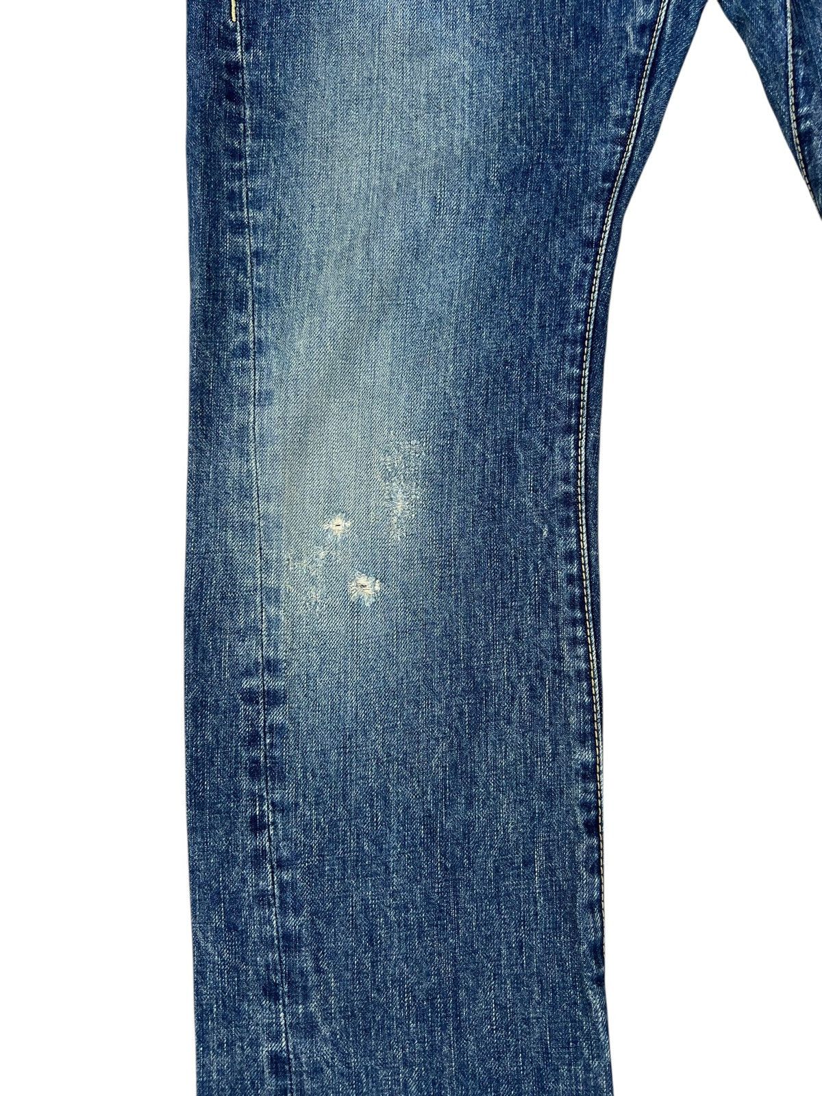 Hysteric Glamour RARE💥 Vintage SAMPLE HG Break it Up Mud Wash Denim Jeans Size US 32 / EU 48 - 9 Thumbnail