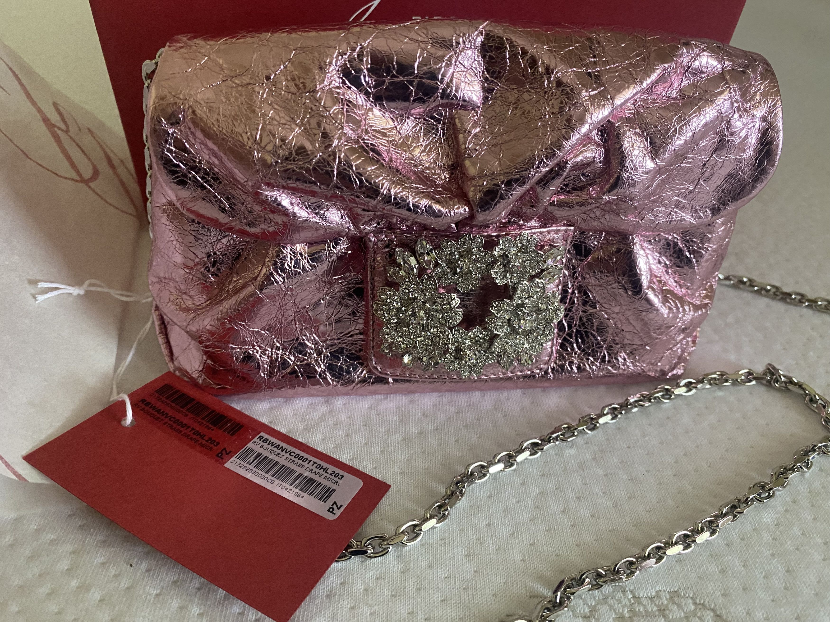 Roger Vivier RV bouquet drape mini Size ONE SIZE - 5 Thumbnail