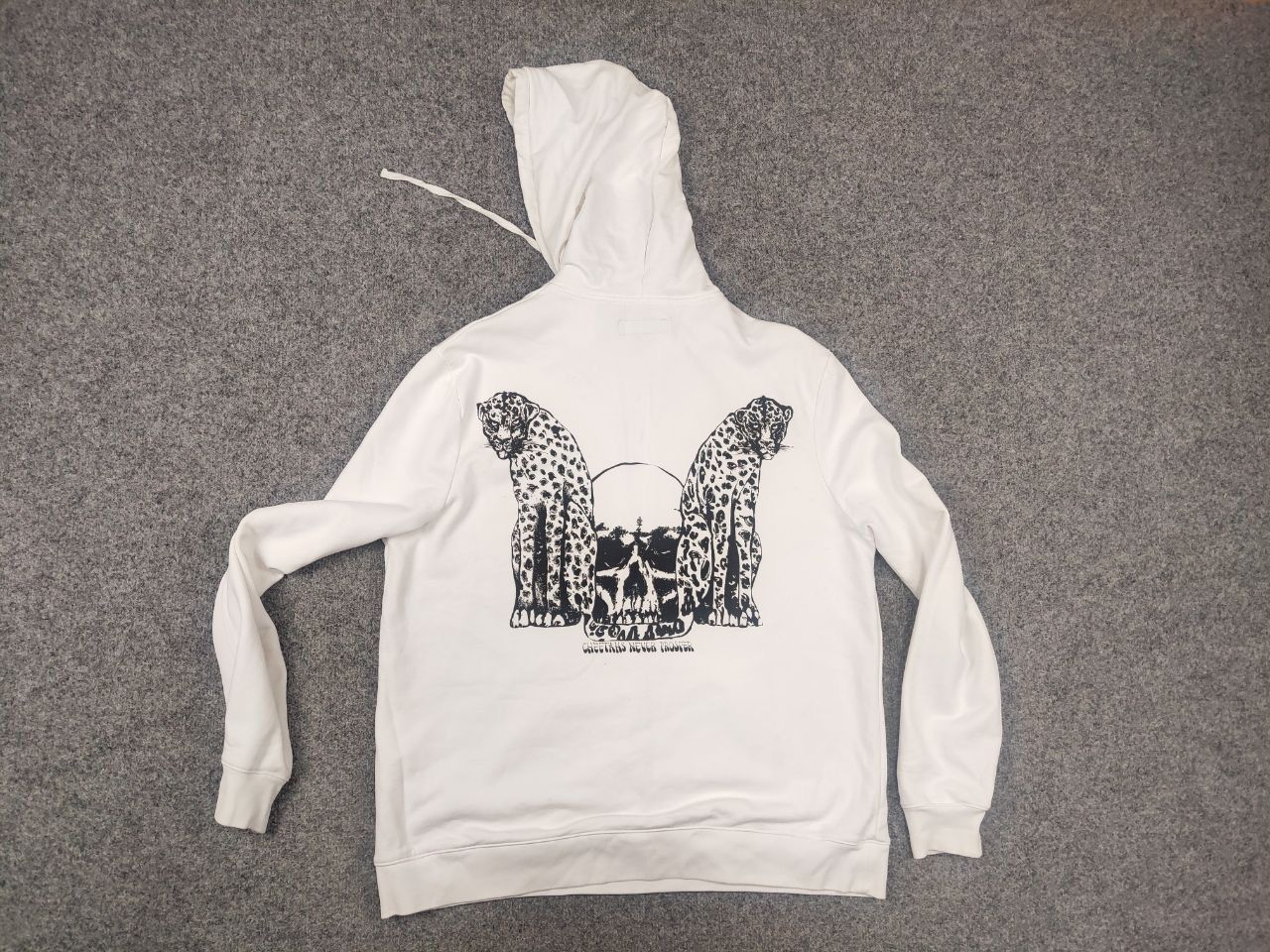 Allsaints Allsaints Cheetahs leopard Oversized Hoodie Vintage Style Size US M / EU 48-50 / 2 - 12 Thumbnail
