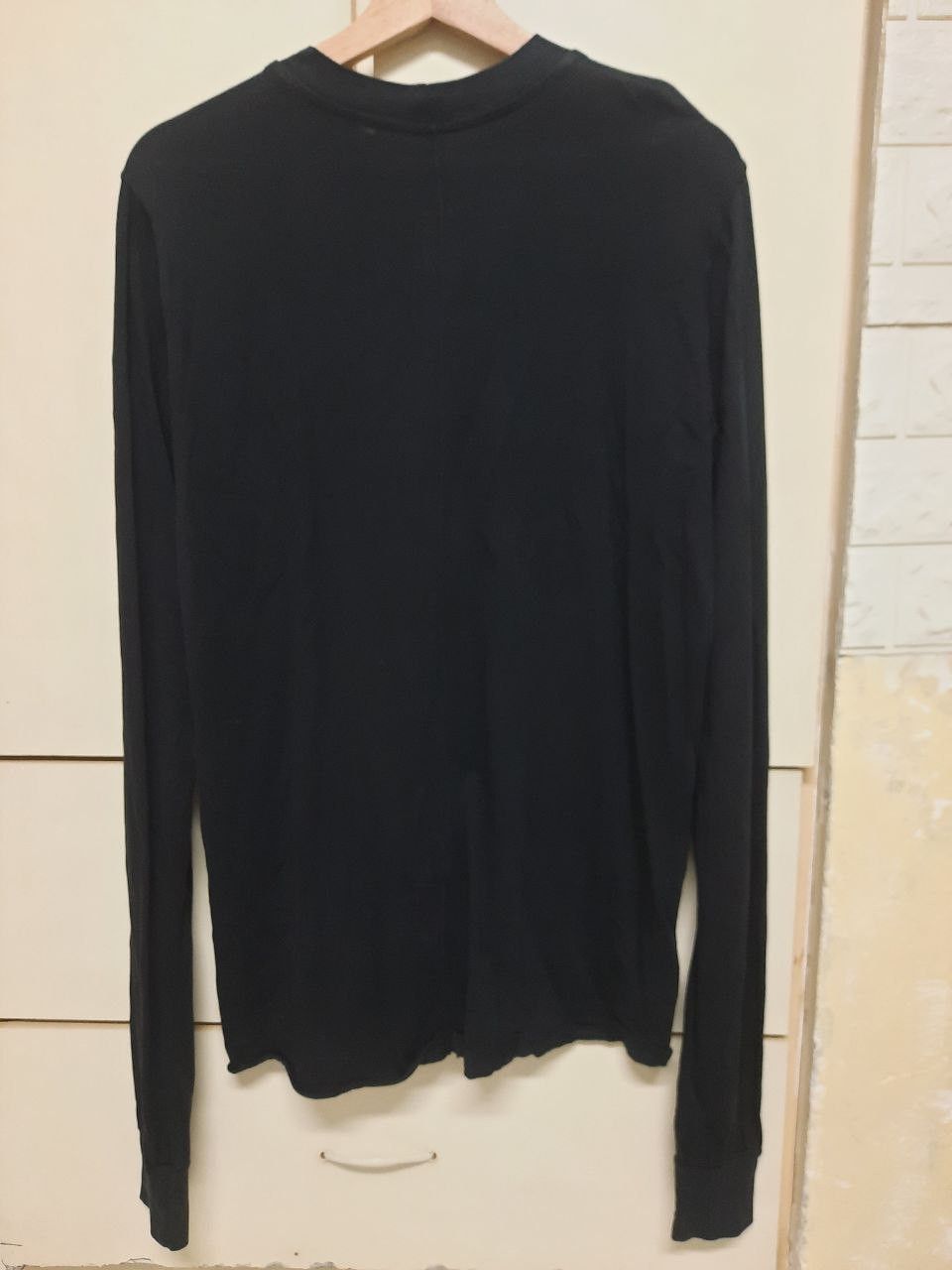 Rick Owens SS18 Patch Crew Sweatshirt Size US S / EU 44-46 / 1 - 2 Thumbnail