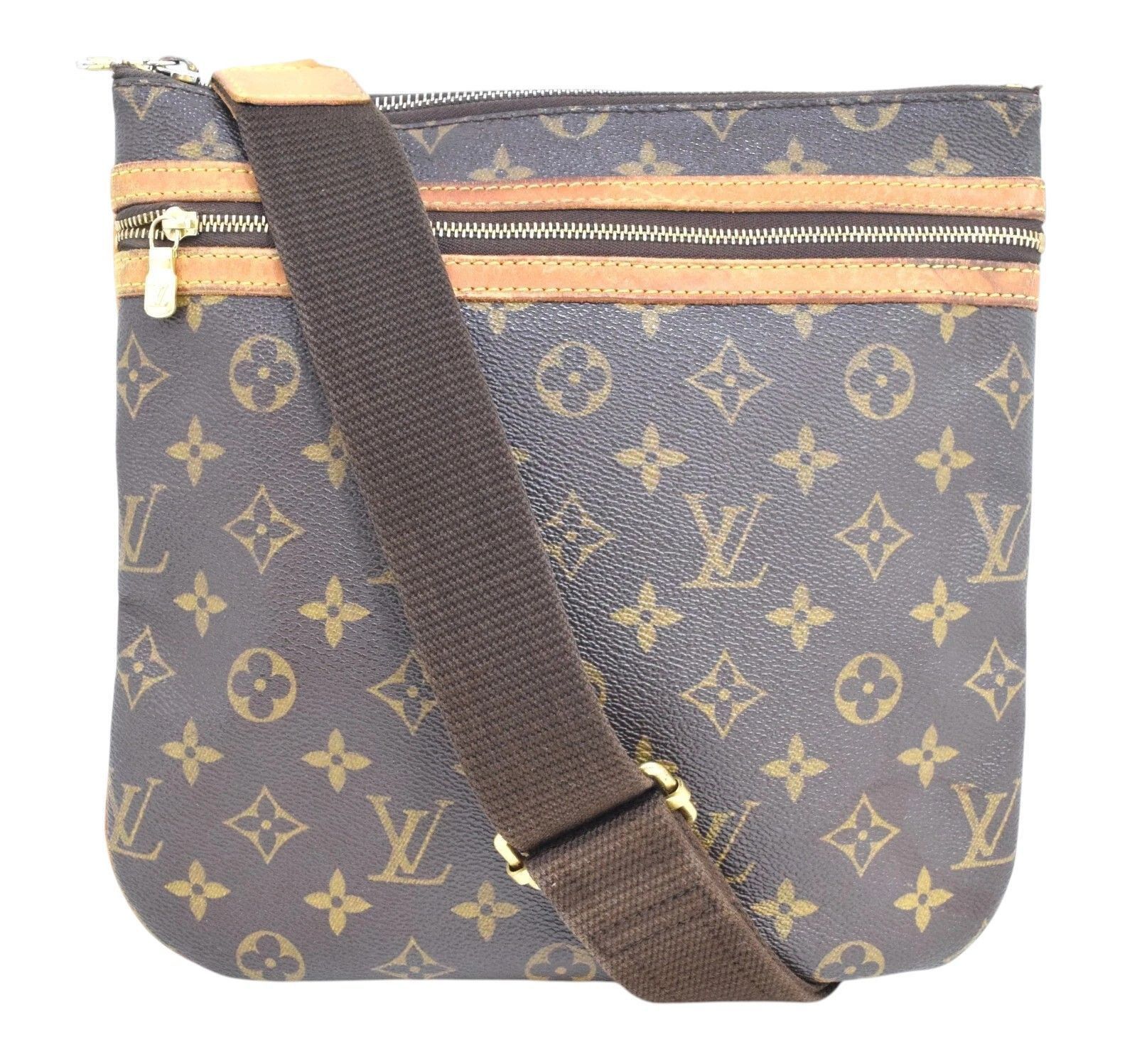 Louis Vuitton Louis Vuitton Pochette Bosphore CrossbodyBag Monogram M40044 Size ONE SIZE - 2 Thumbnail