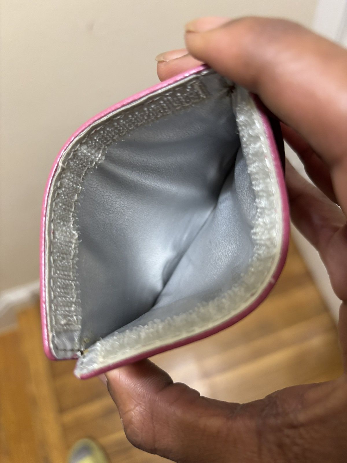 Bape A bathing ape leather pink wallet Size ONE SIZE - 4 Thumbnail