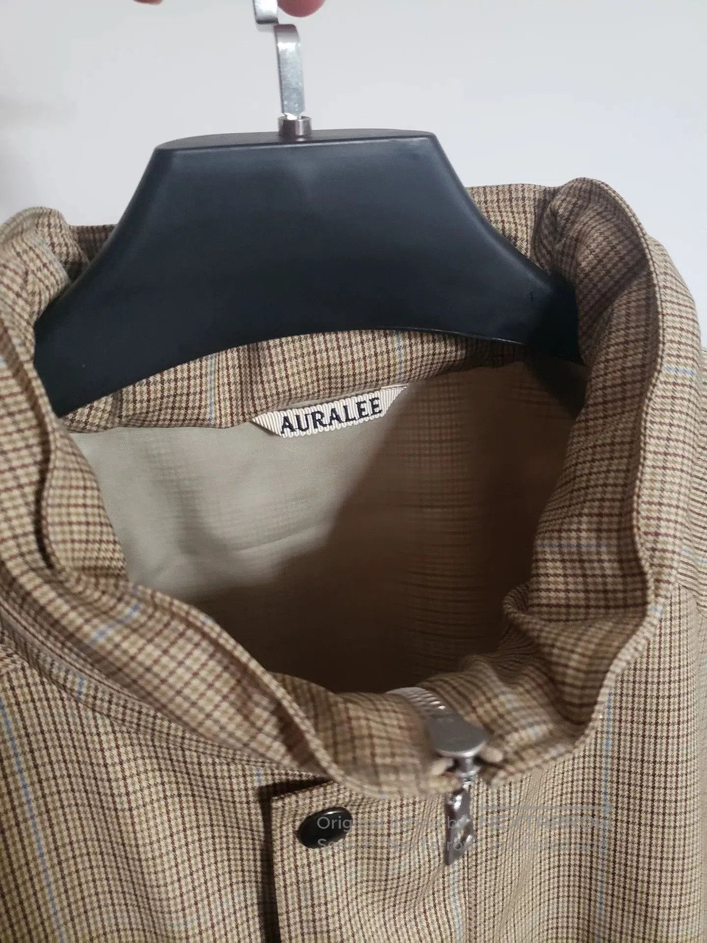 Auralee Auralee Plaid Trench Coat Jacket. Size US XL / EU 56 / 4 - 5 Thumbnail