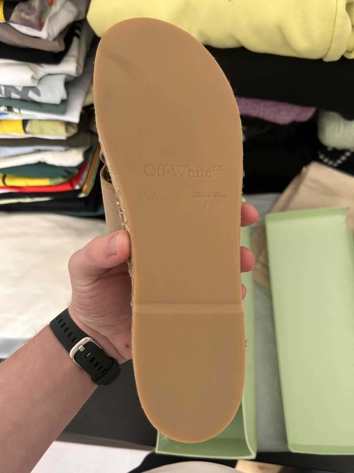 Off-White Off-White Bookish Sandals Size US 9 / IT 39 - 3 Thumbnail