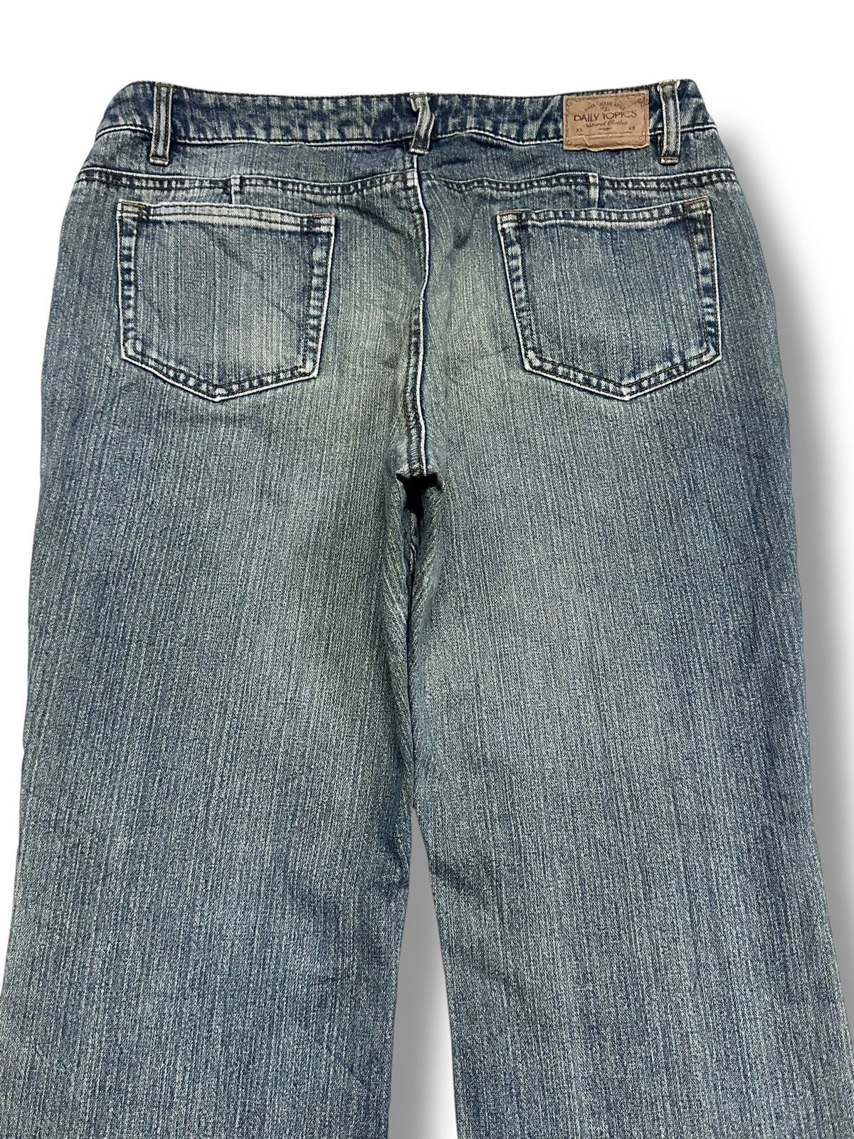 Japanese Brand Flare Japan Jeans Wideleg Loose Style With Faded Wash Size US 32 / EU 48 - 5 Thumbnail