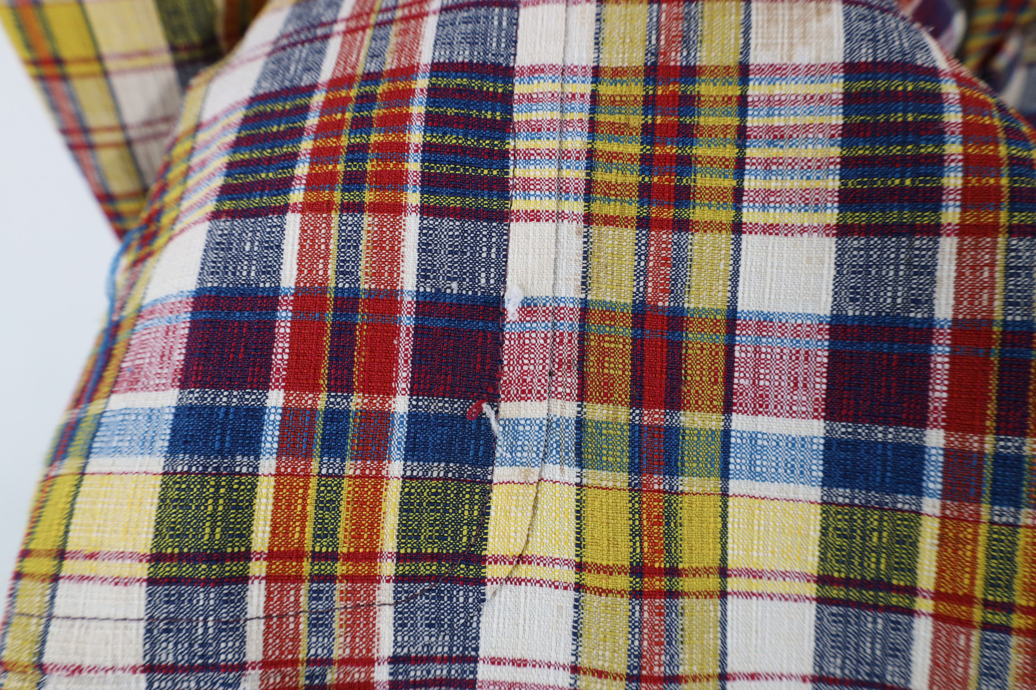 Vintage Vintage 70s Rockabilly Plaid 3 Button Blazer Suit Jacket USA Size US L / EU 52-54 / 3 - 5 Thumbnail