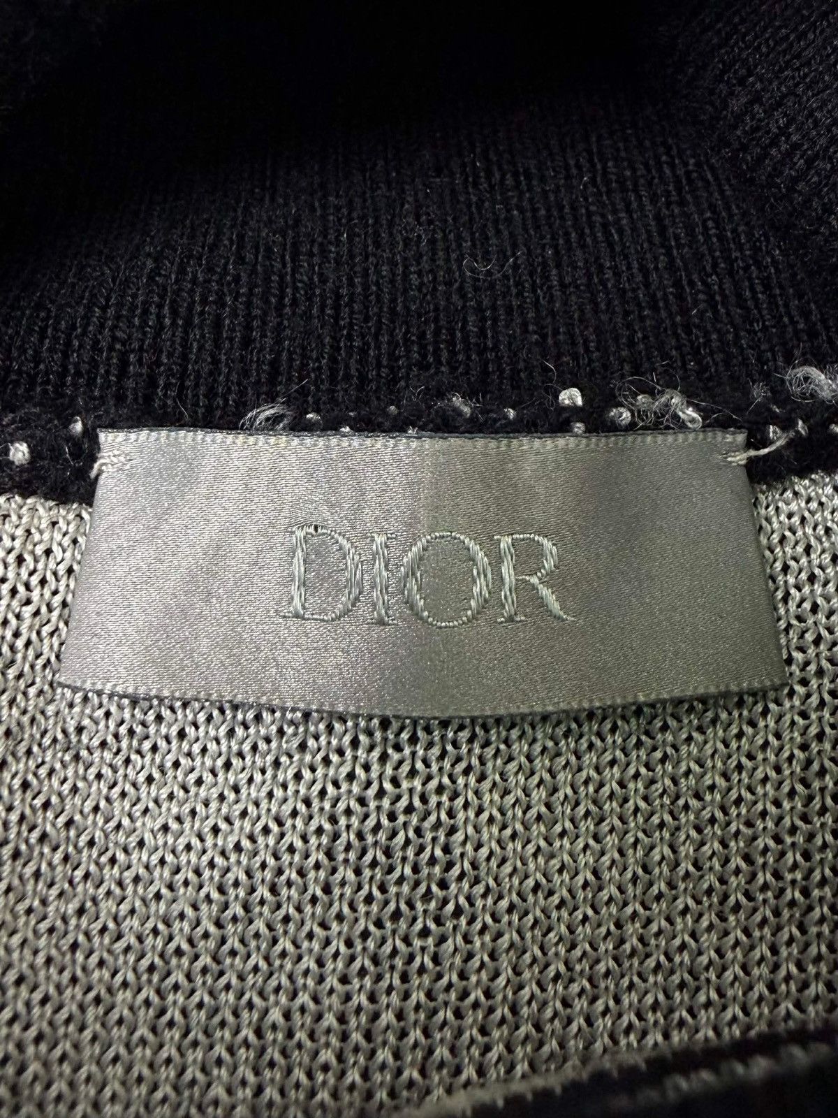 Dior Dior Homme x Hajime Sorayama FW19 Technical Knit Turtleneck Size US M / EU 48-50 / 2 - 7 Thumbnail