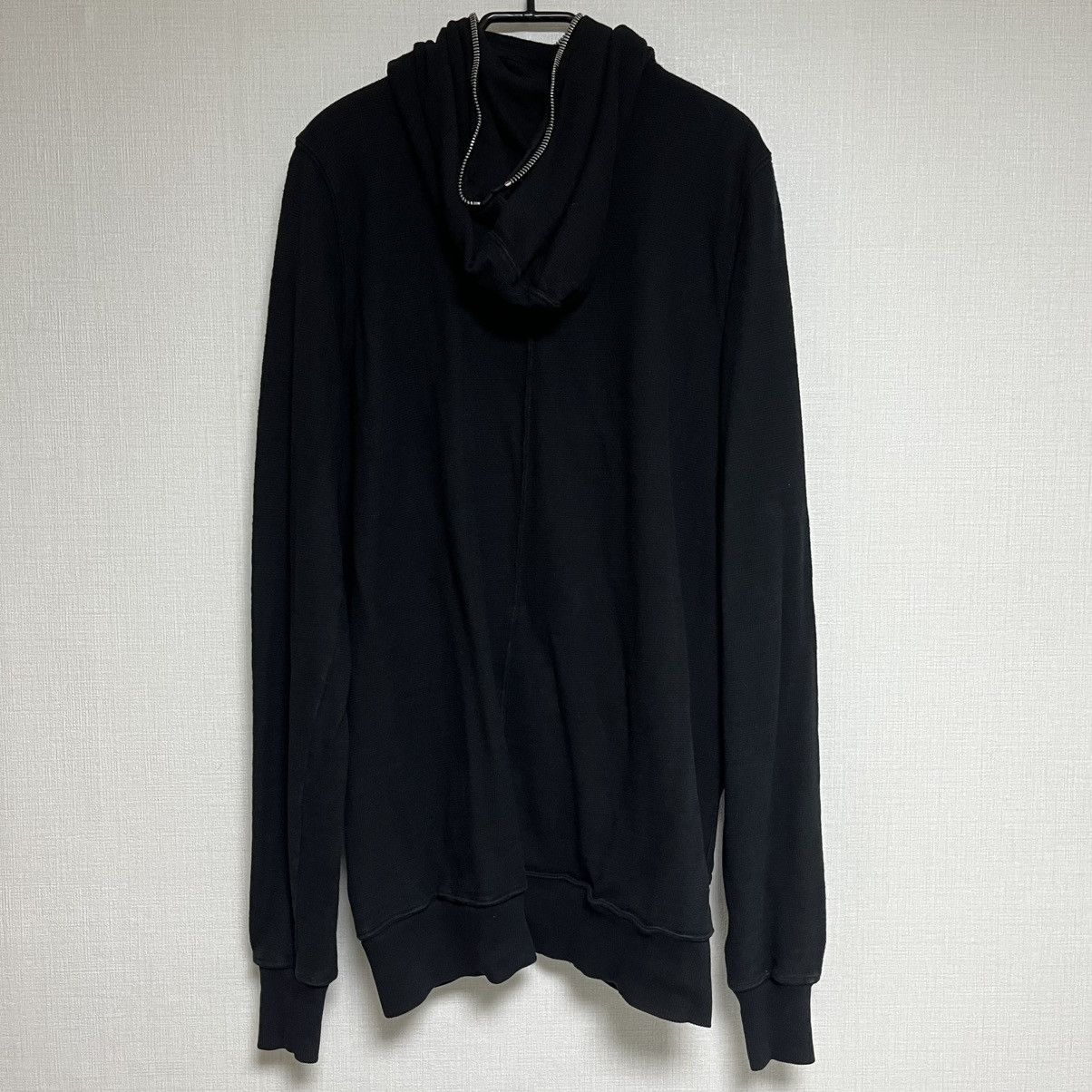 Rick Owens Drkshdw BLACK FULL ZIP GIMP HOODIE Size US S / EU 44-46 / 1 - 3 Thumbnail