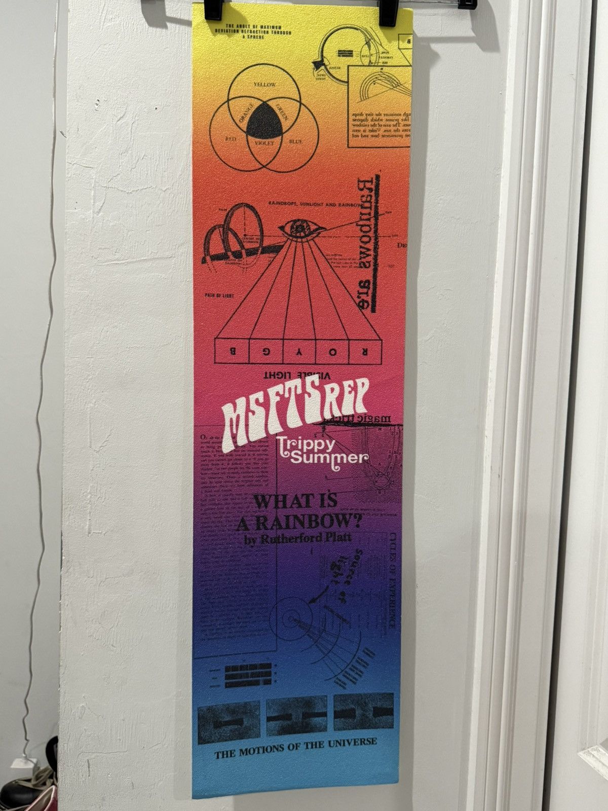 Jaden Smith × Msftsrep msftsrep trippy summer 23' skate grip tape Size ONE SIZE - 1 Thumbnail