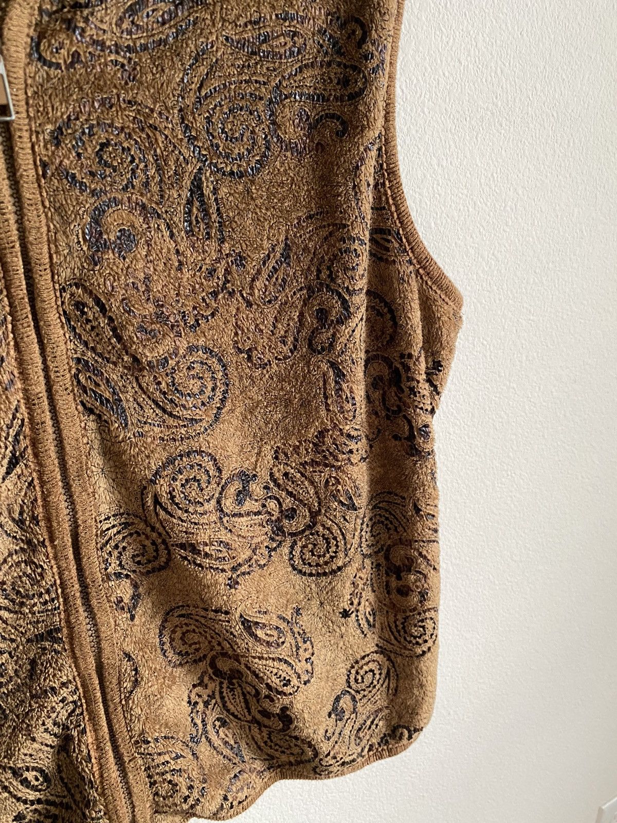 Other Y2K Paisley Fleece Zip Up Vest Size US S / EU 44-46 / 1 - 3 Thumbnail