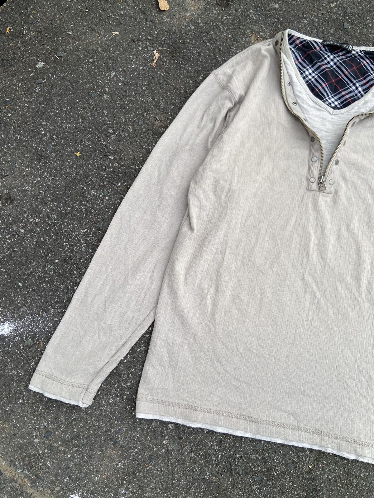 Japanese Brand DOUBLE LAYER JAPANESE LONG SLEEVE Size US XL / EU 56 / 4 - 3 Thumbnail