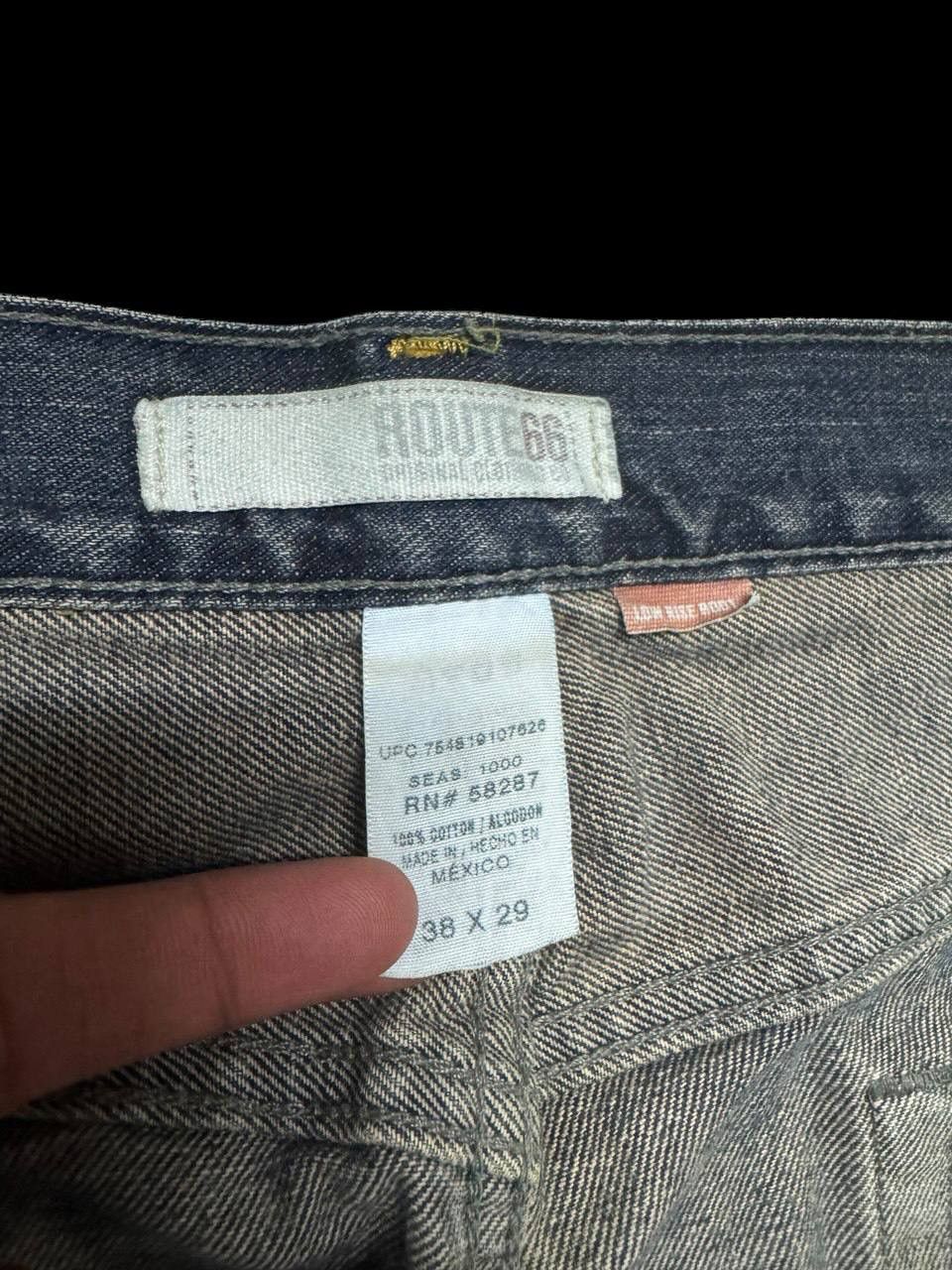 Japanese Brand Waist-36 FLARE 90s Style Route Rusty Mudwash Sick Jeans Size US 36 / EU 52 - 9 Thumbnail