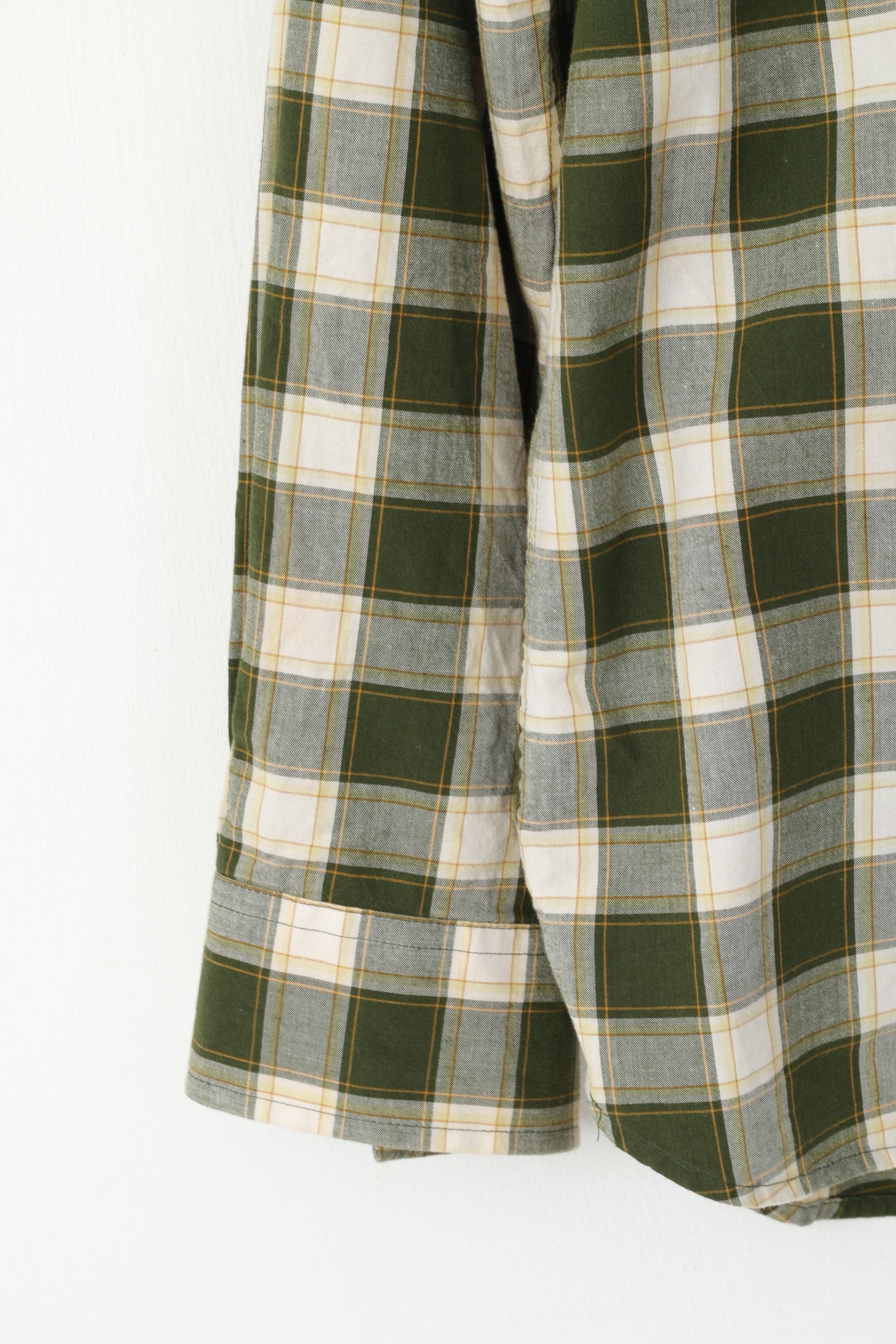 Timberland Timberland Men XL Casual Shirt Green Check 1952 Size US XL / EU 56 / 4 - 5 Thumbnail