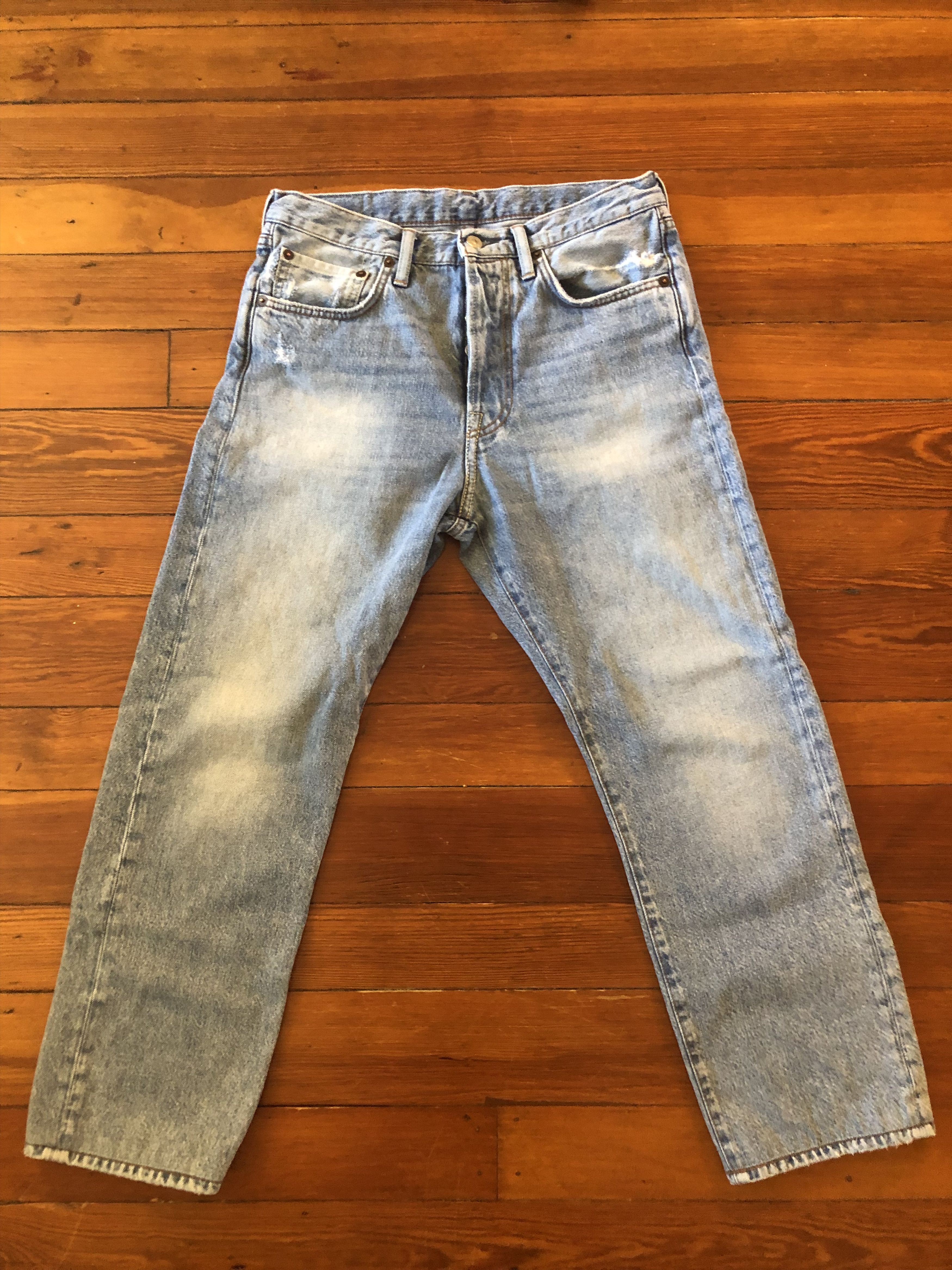 Acne Studios 1996 Light Blue Trash Size US 30 / EU 46 - 1 Thumbnail