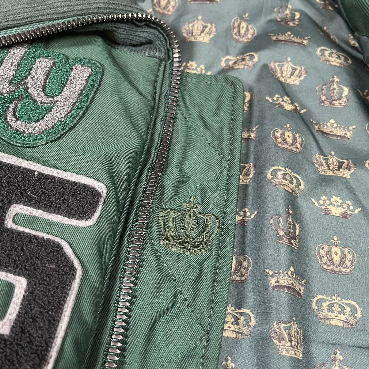 Dolce & Gabbana Warm DOLCE & GABBANA Stuffed Bomber - Puffer Green Jacket Size US L / EU 52-54 / 3 - 13 Thumbnail