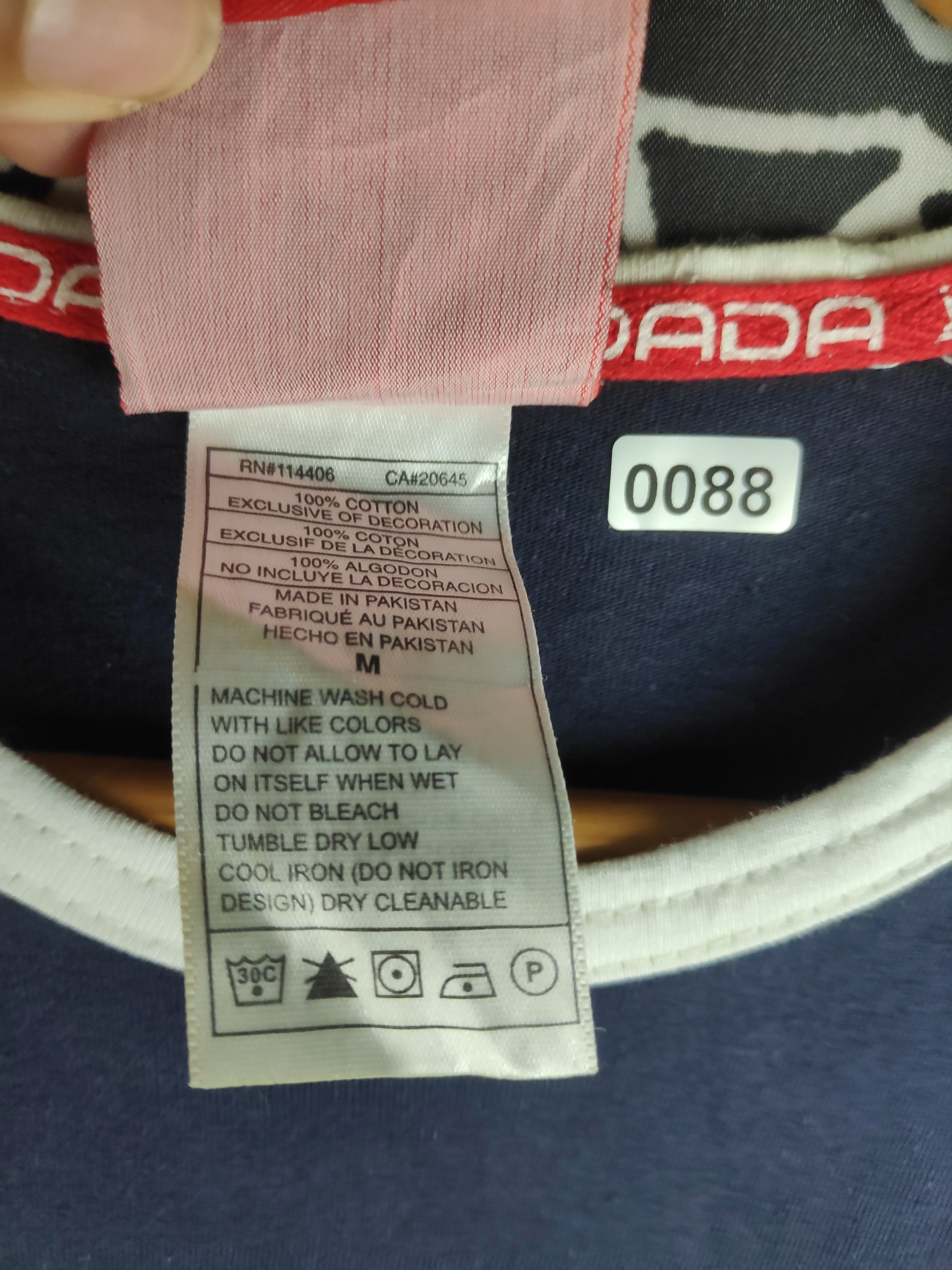 Damani Dada Vtg Dada Supreme Logo OG Streetwear Tee Size US M / EU 48-50 / 2 - 9 Thumbnail