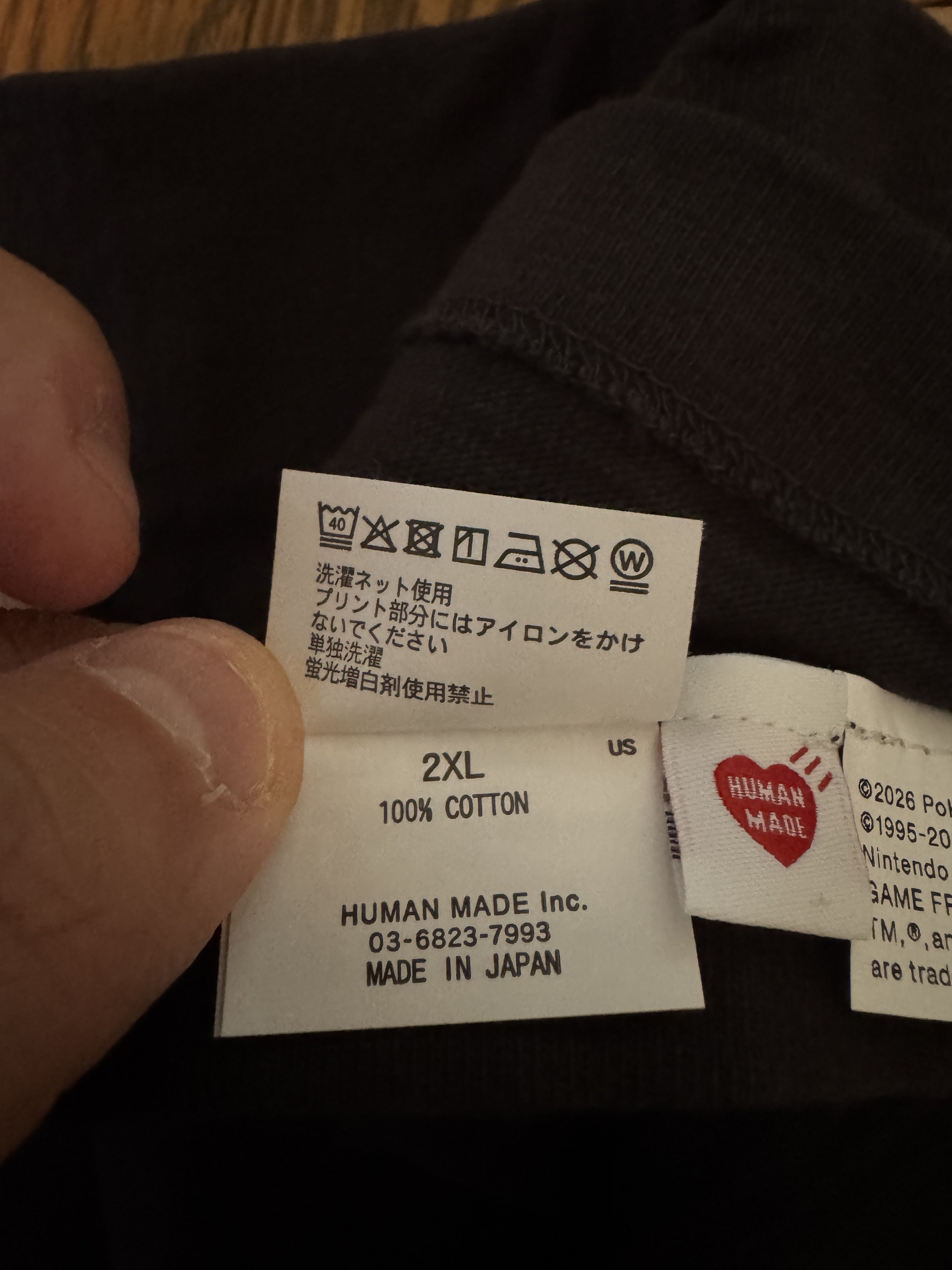 Human Made Human Made POKEMON MADE GRAPHIC T-SHIRT #2 Black Size 2XL Size US XXL / EU 58 / 5 - 7 Thumbnail