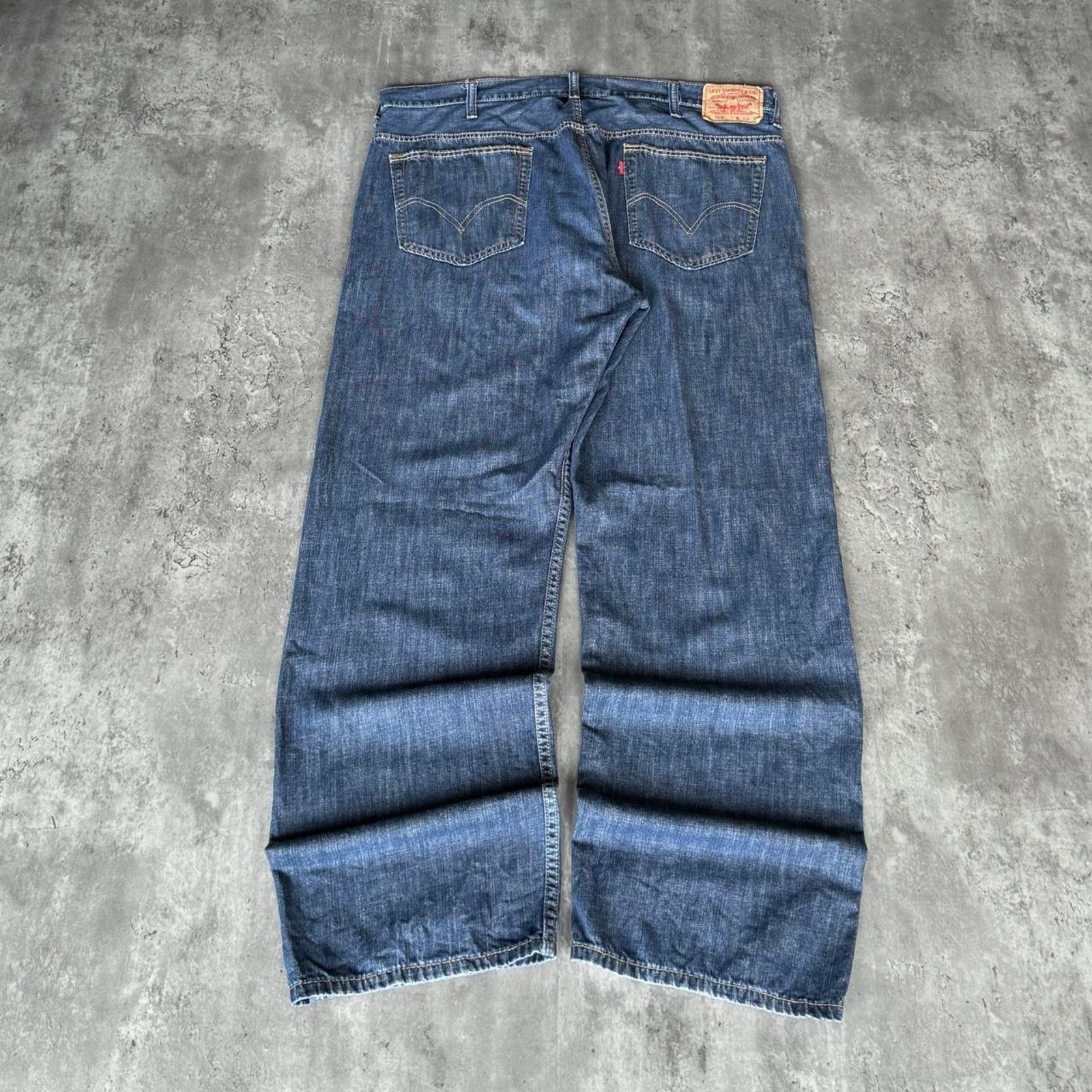 JNCO × Levi's × Levi's Vintage Clothing Vintage Y2K Levi’s 569 Loose Fit Baggy Wide Leg Denim Jeans Size US 40 / EU 56 - 1 Thumbnail