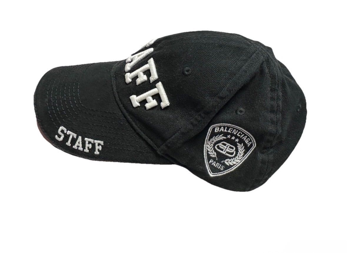 Balenciaga Balenciaga Staff Hat Cap Size ONE SIZE - 2 Thumbnail