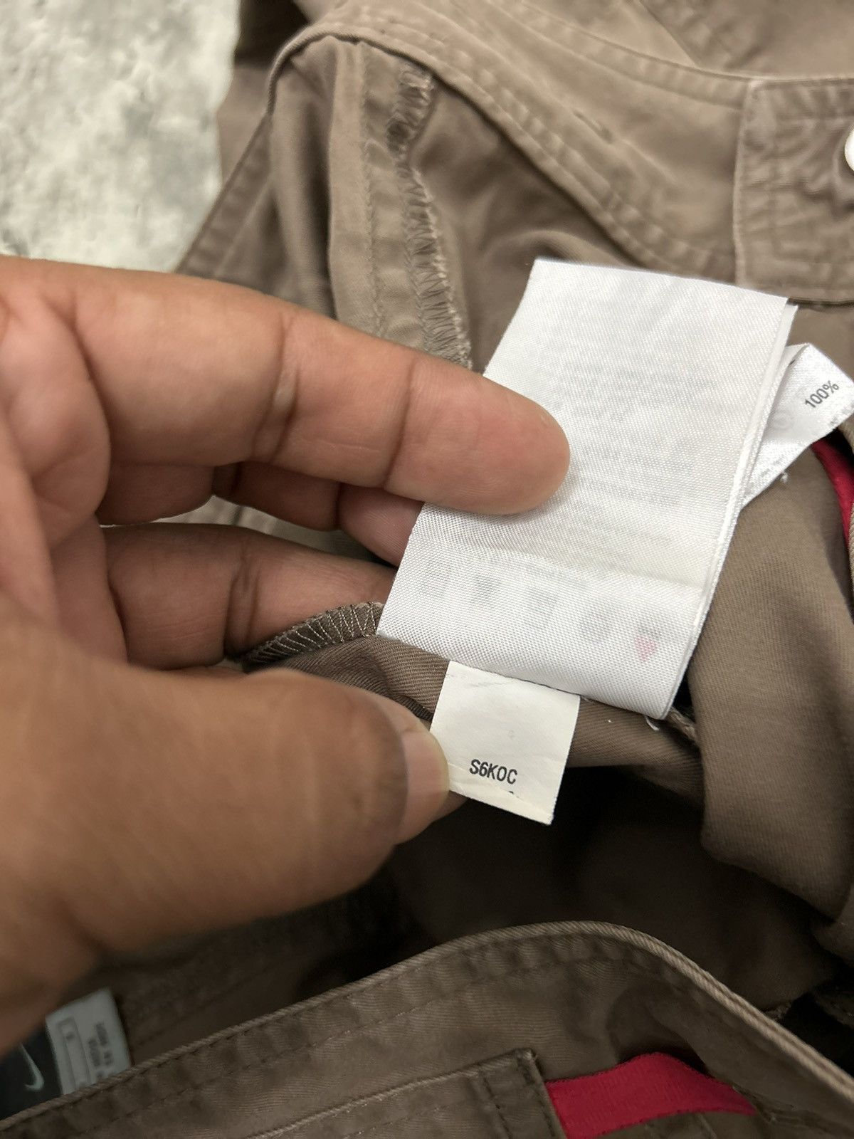 Nike × Vintage Nike Bondage Cargo Parachute Pants Size US 31 - 15 Thumbnail
