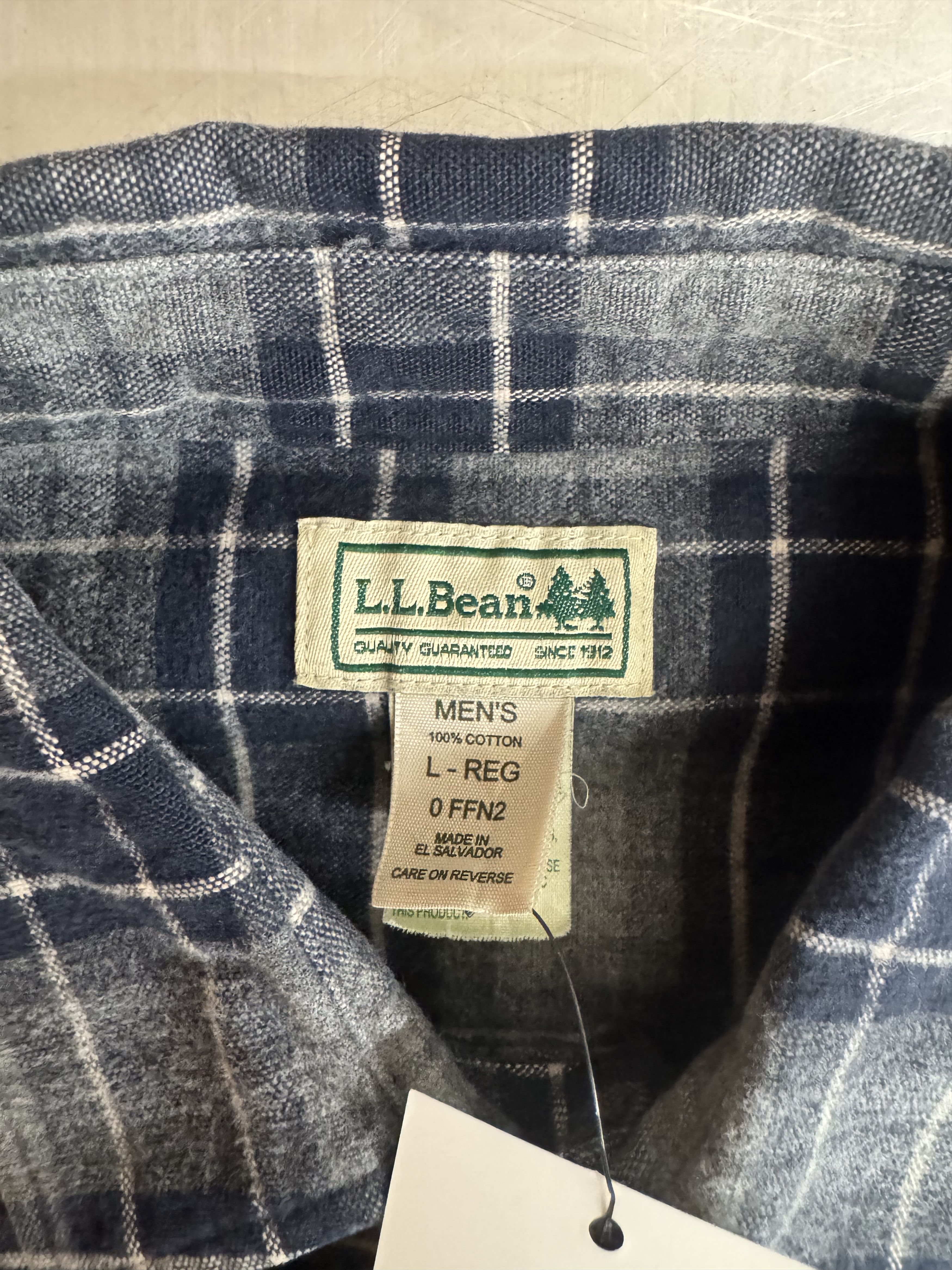 L.L. Bean Vintage L.L. Bean Flannel Size US L / EU 52-54 / 3 - 3 Thumbnail