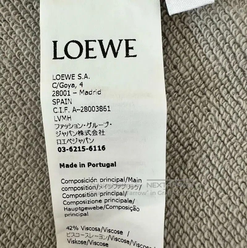 Loewe Loewe Gray Cotton Women's Sweatshirt . Size M / US 6-8 / IT 42-44 - 6 Thumbnail