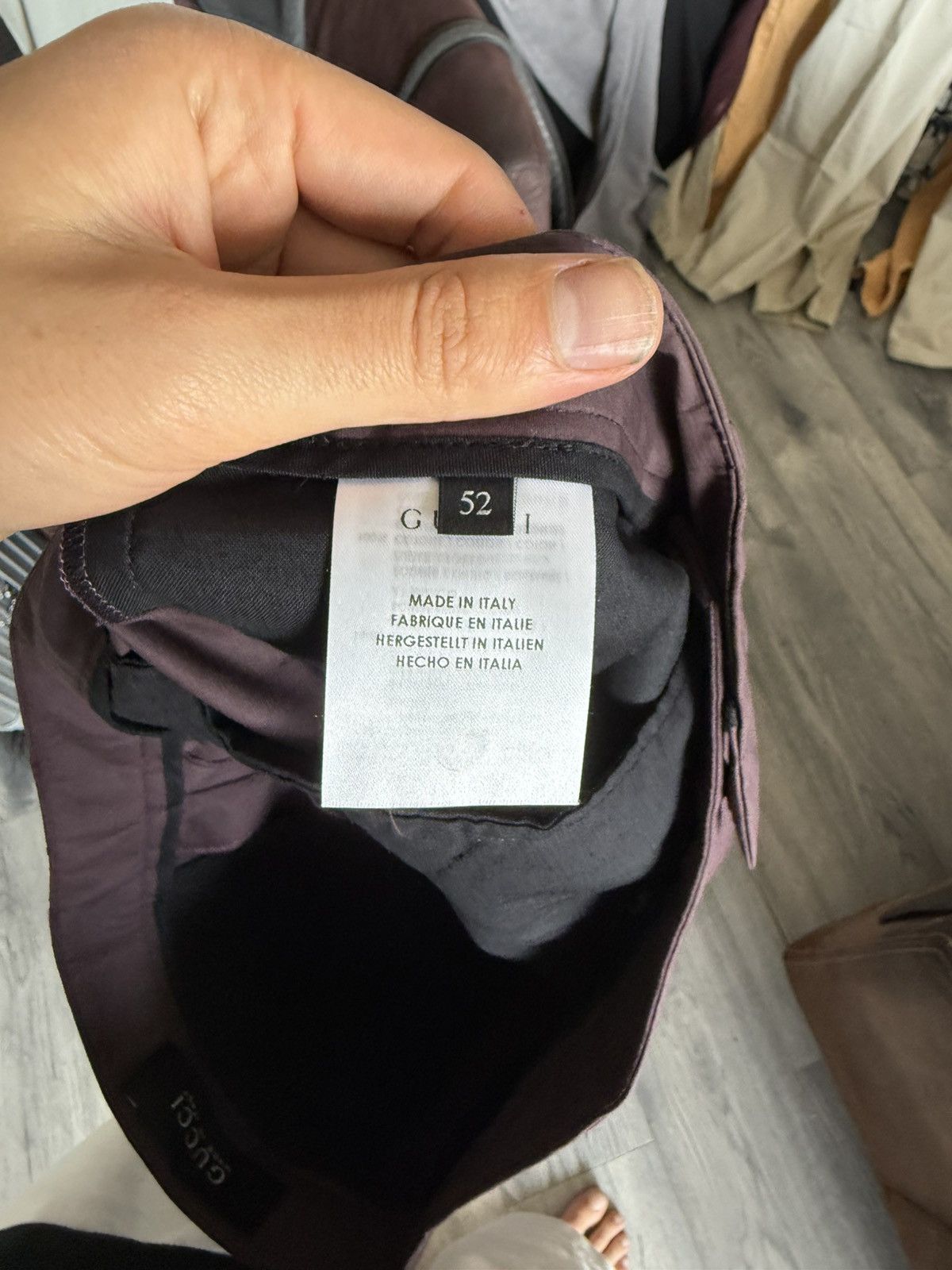 Gucci Slim Cotton Trousers with Leather Horsebit Detail Size US 36 / EU 52 - 13 Thumbnail