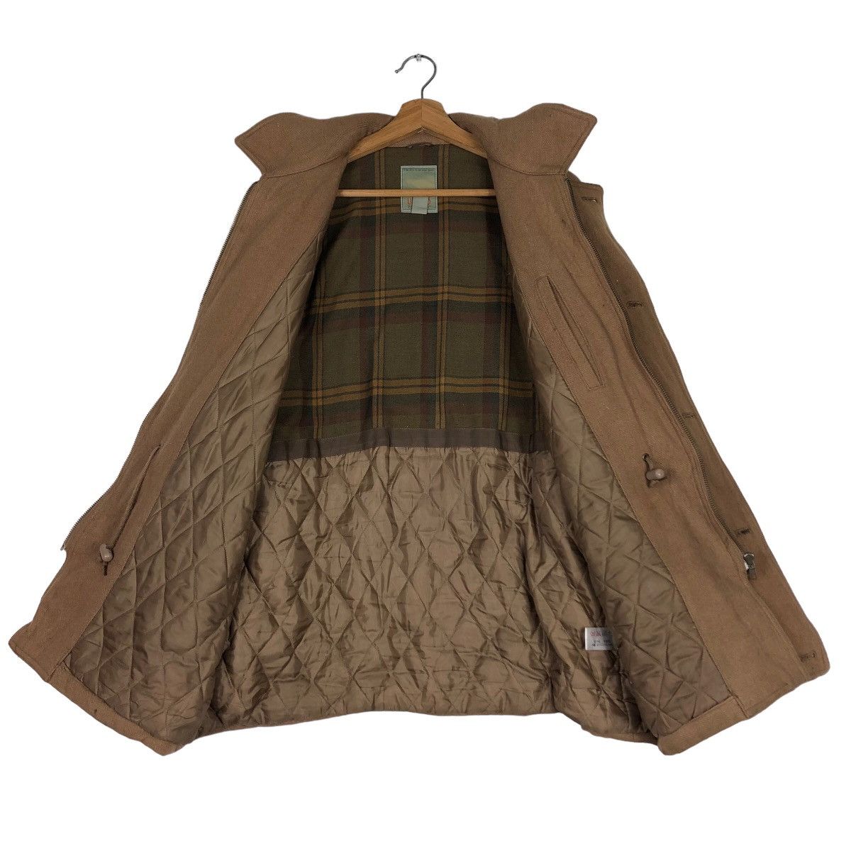 Japanese Brand 🔥Vtg Wool Jacket Tartan Lining Uniqlo Japan Issey Miyake Size US M / EU 48-50 / 2 - 11 Thumbnail