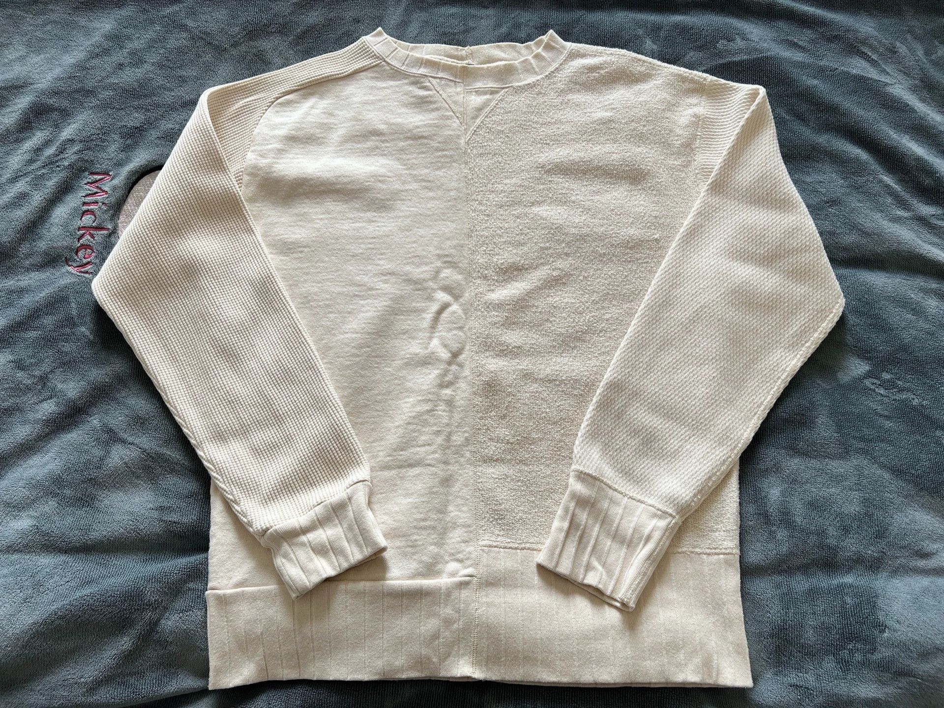 Nigel Cabourn Nigel Cabourn Spliced wool high waist casual pants Size US 32 / EU 48 - 1 Thumbnail