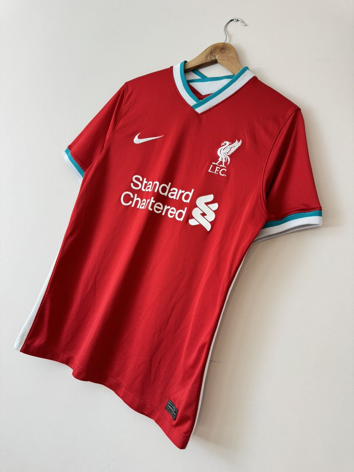 Nike Liverpool 2020-2021 Home Soccer Jersey Football Shirt Kit Size US L / EU 52-54 / 3 - 3 Thumbnail