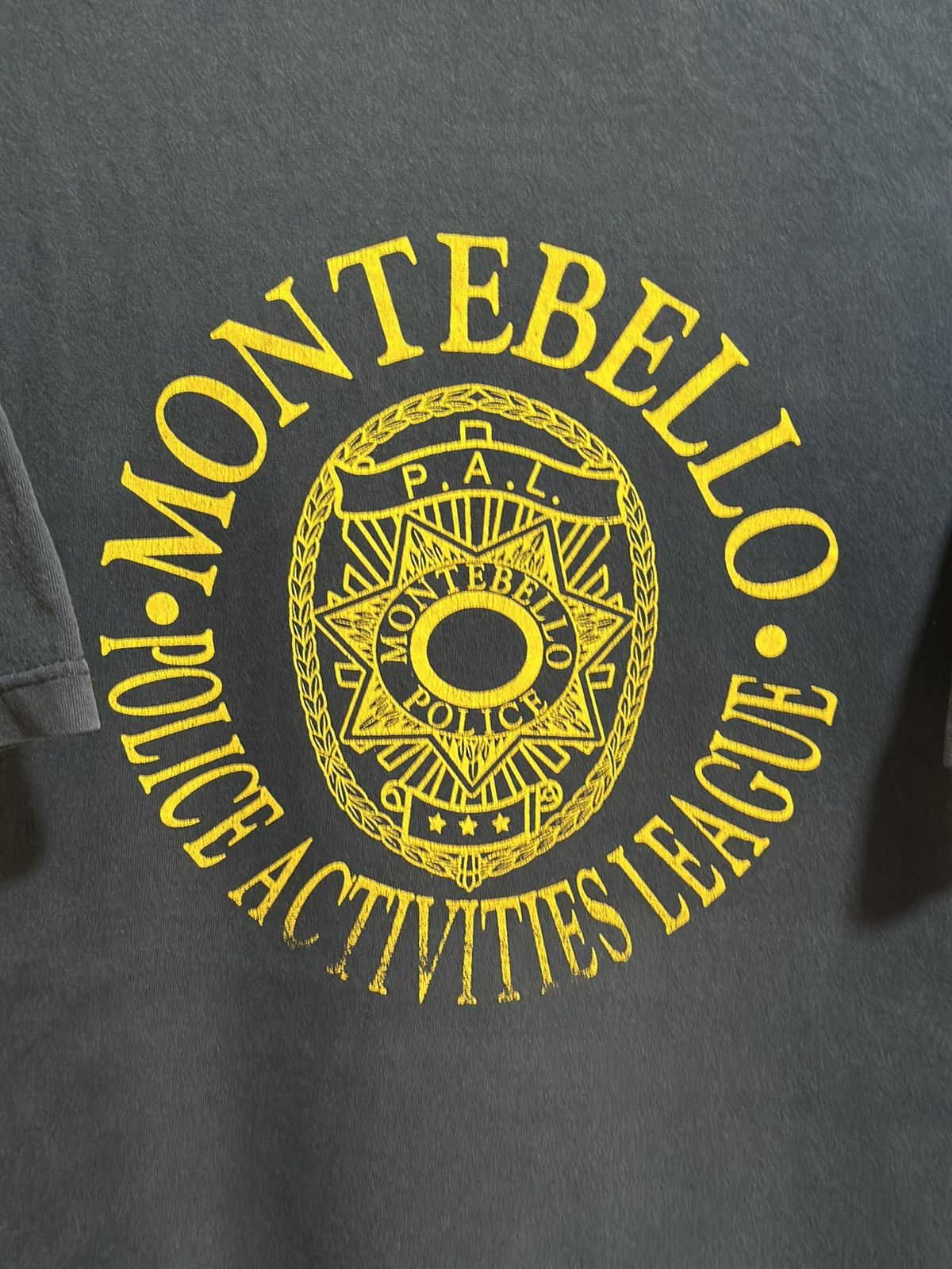 Vintage Vintage Montebello PAL Faded Tee Size US XXL / EU 58 / 5 - 2 Thumbnail