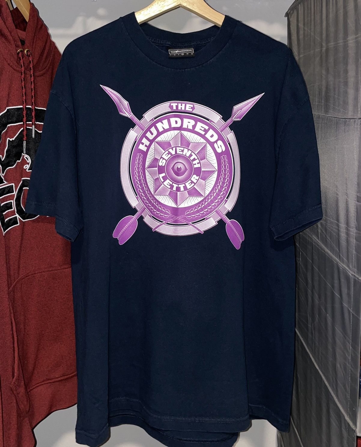 The Hundreds × The Seventh Letter 2012 Seventh Letter The Hundreds compass bombing T shirt Size US XL / EU 56 / 4 - 1 Thumbnail