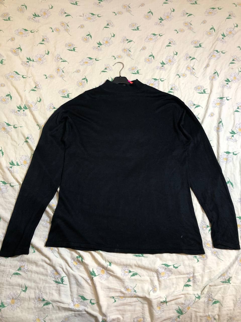 Jhane Barnes Vintage Jhane Barnes Abstract Design Black Sweater Size US M / EU 48-50 / 2 - 1 Thumbnail